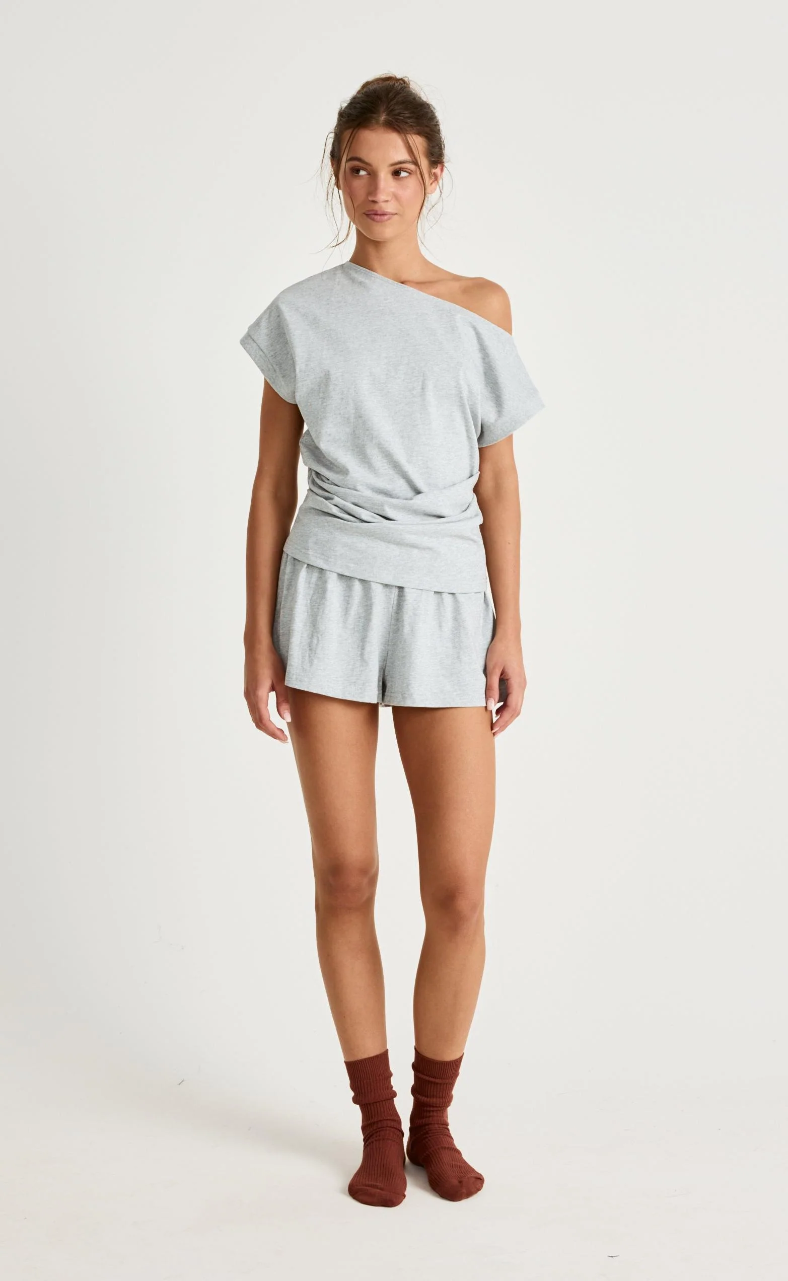 Adelaide Shorts (Grey Marle)
