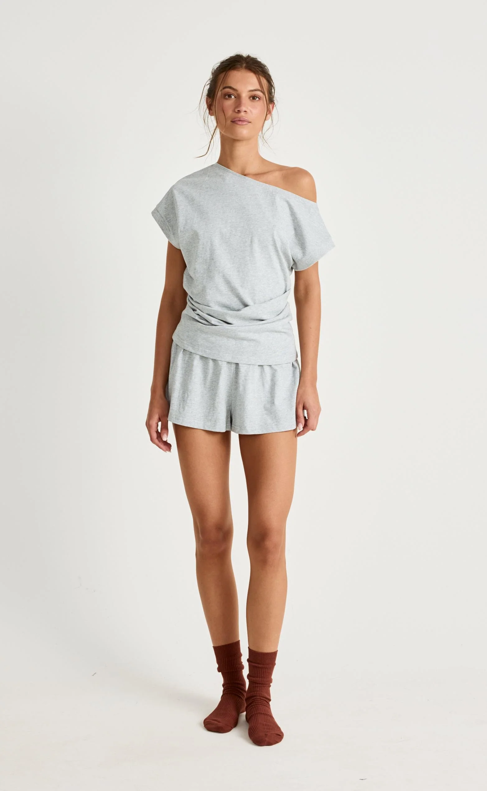 Adelaide Shorts (Grey Marle) - Image 4