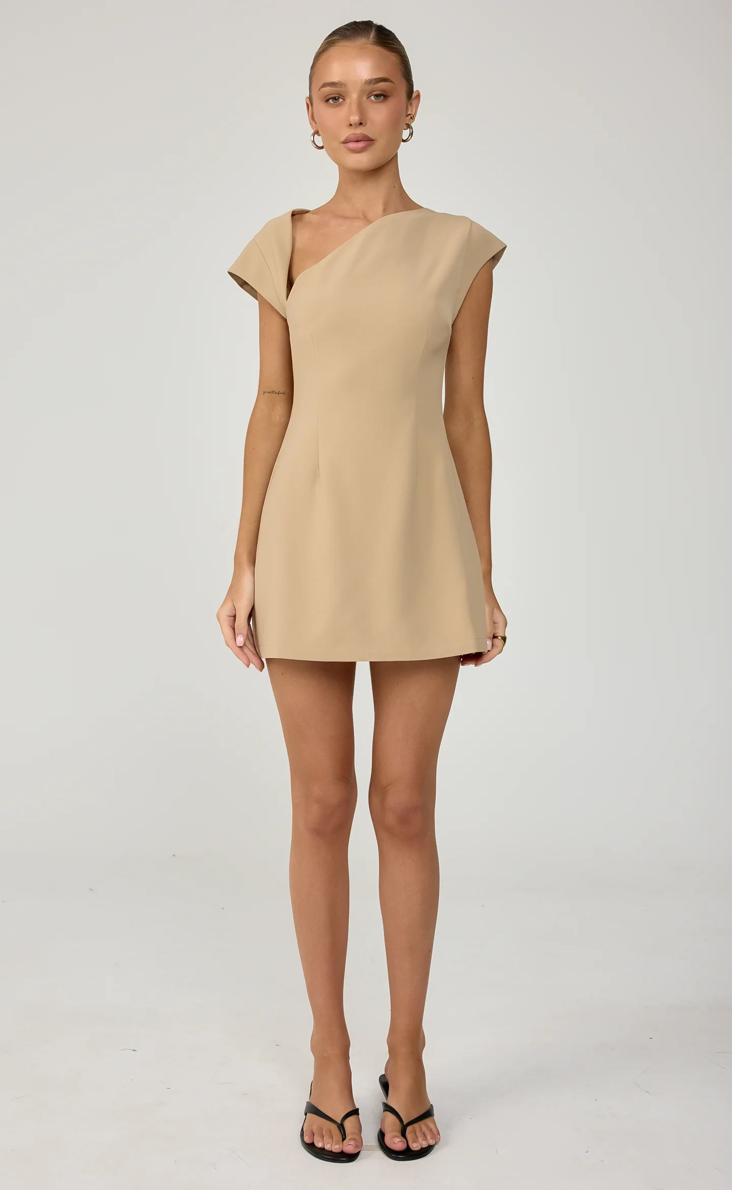 Alira Mini Dress (Honey) - Image 5