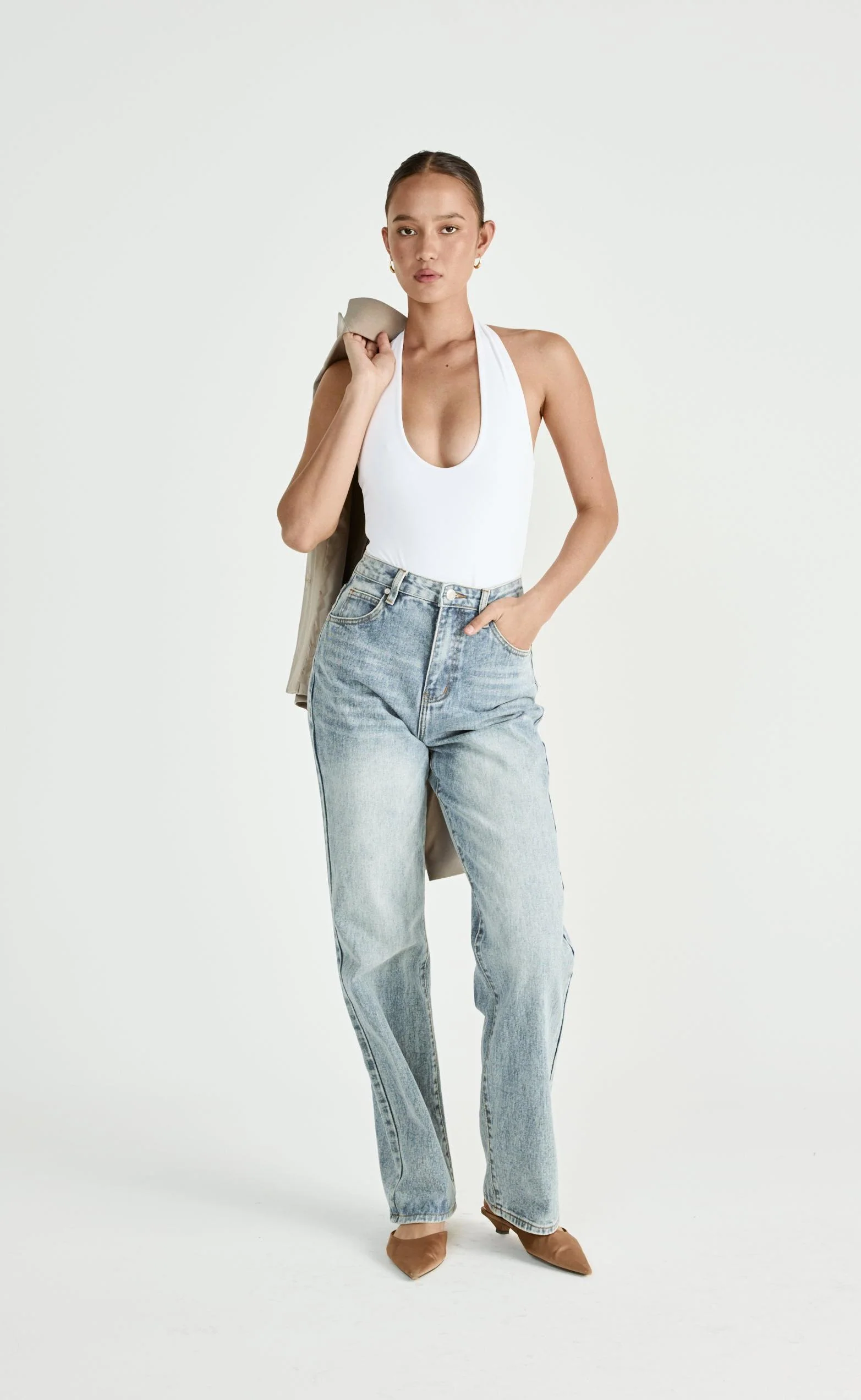 Bastien Bodysuit (White)