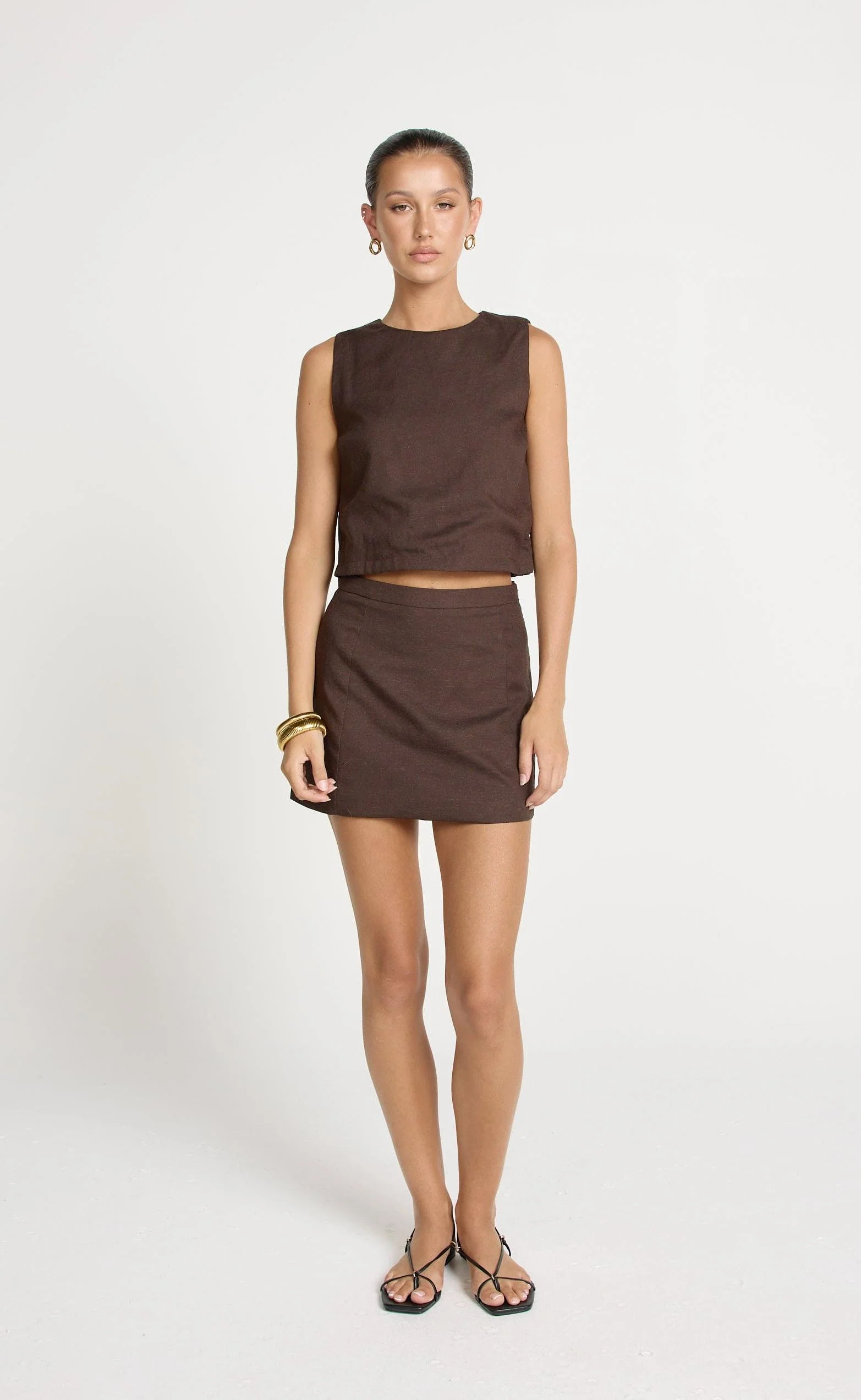 Beckett Top (Chocolate)