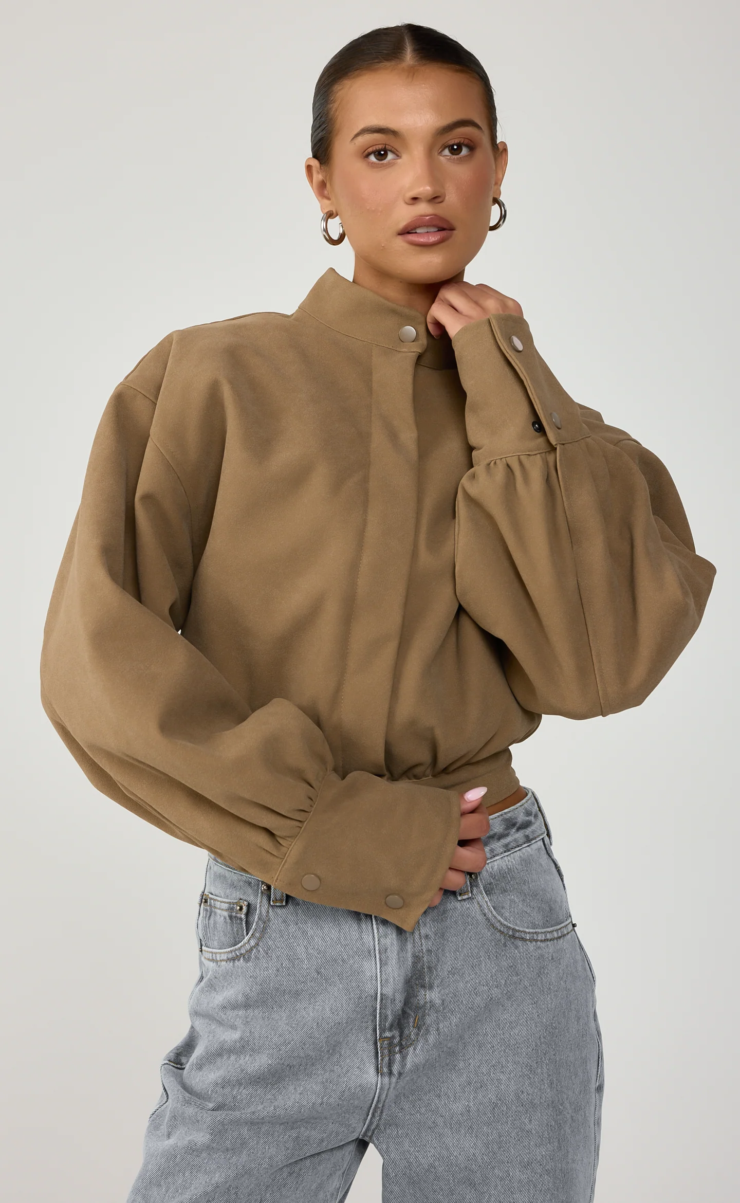 Blakely Jacket (Mocha) - Image 2