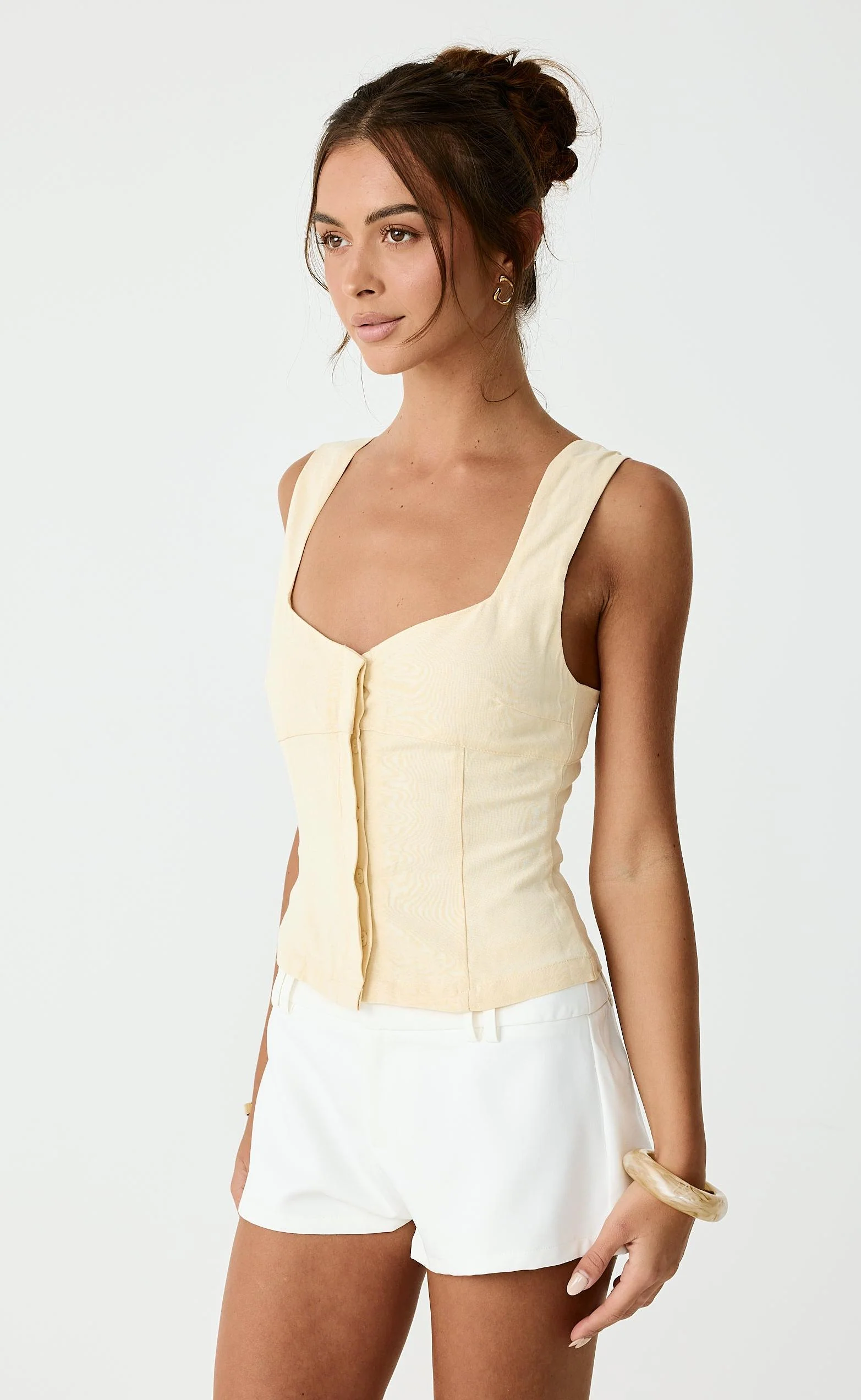 Boone Shorts (White) - Image 2