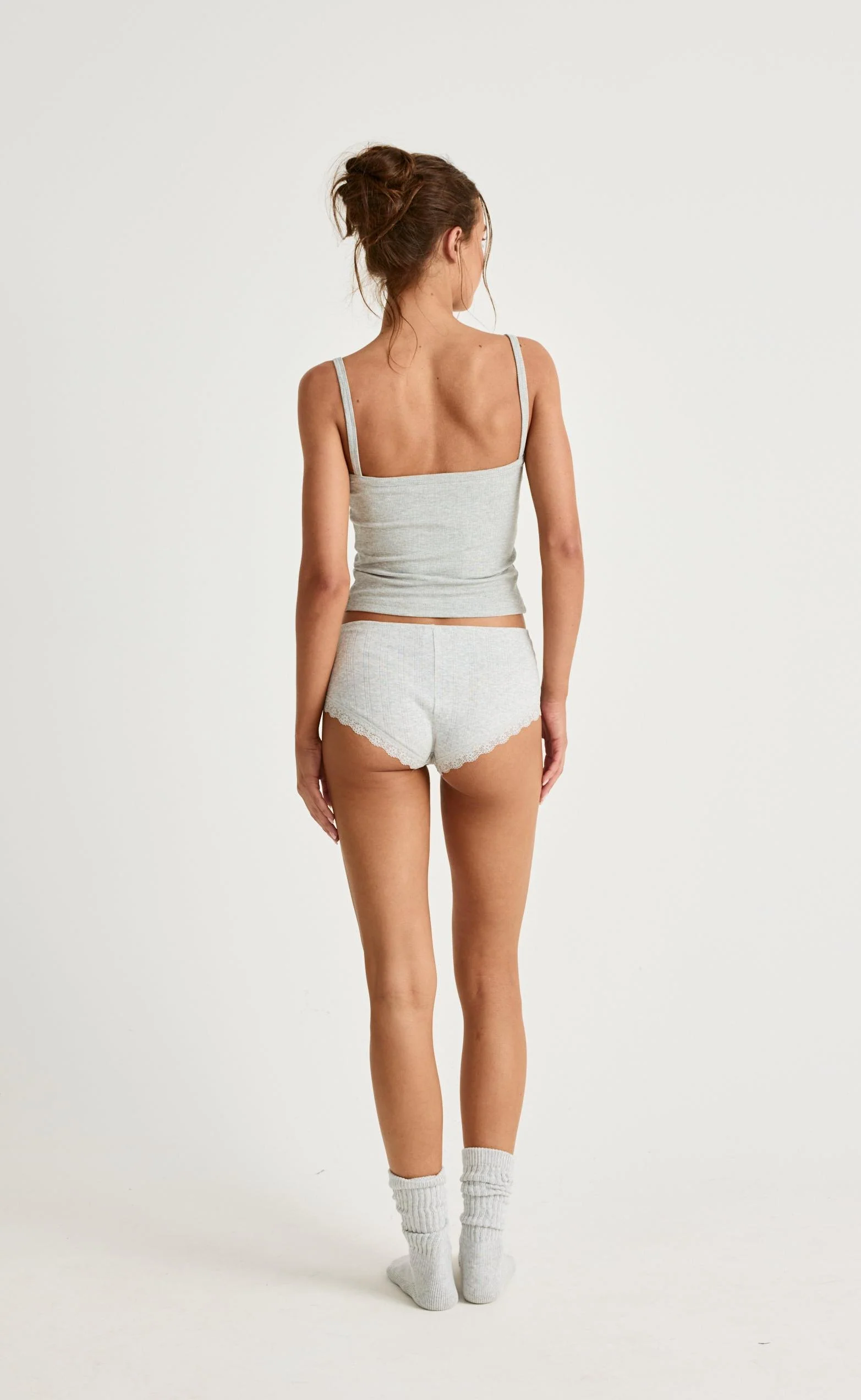 Brynne Top (Grey Marle) - Image 2