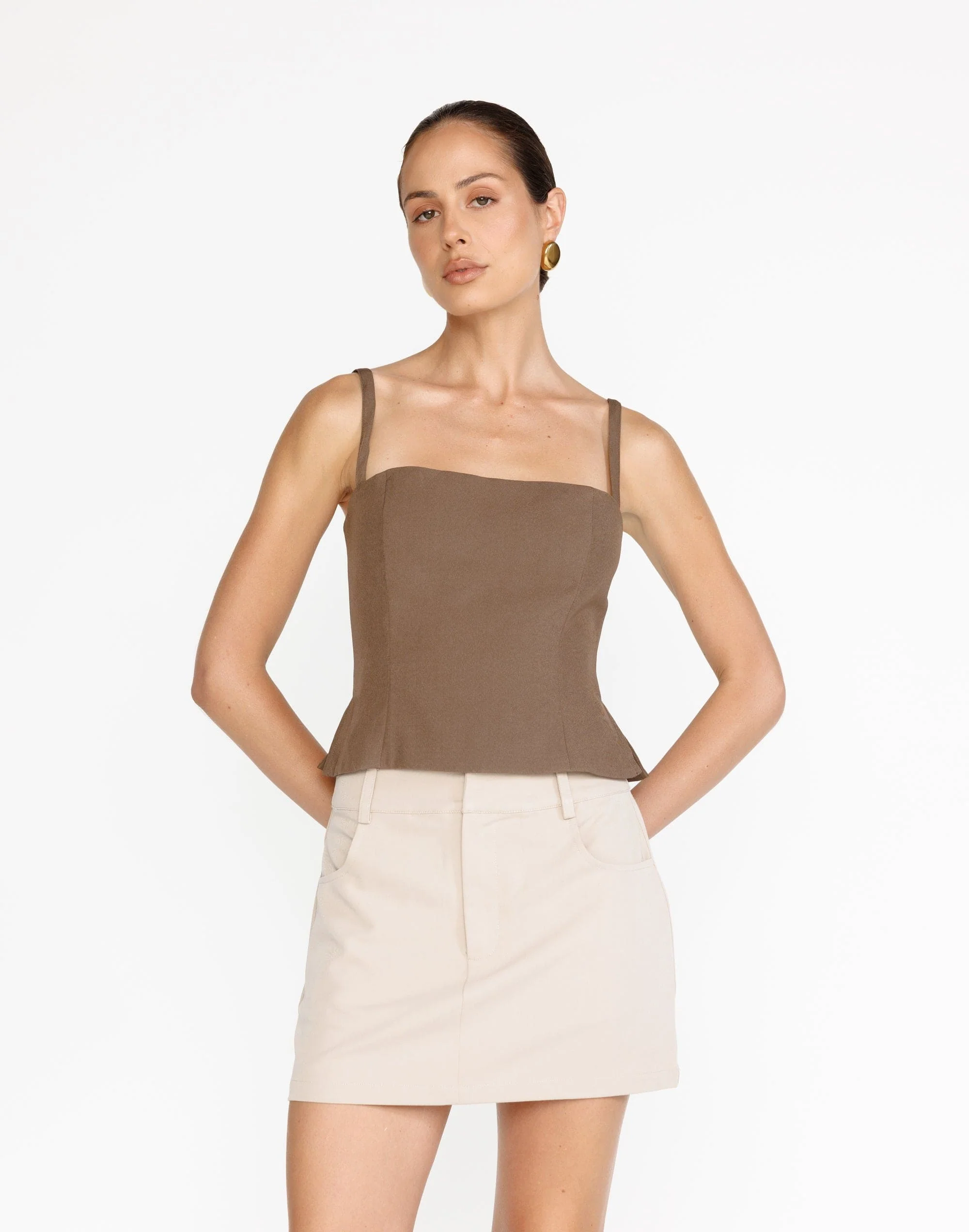 Caris Top (Coffee)
