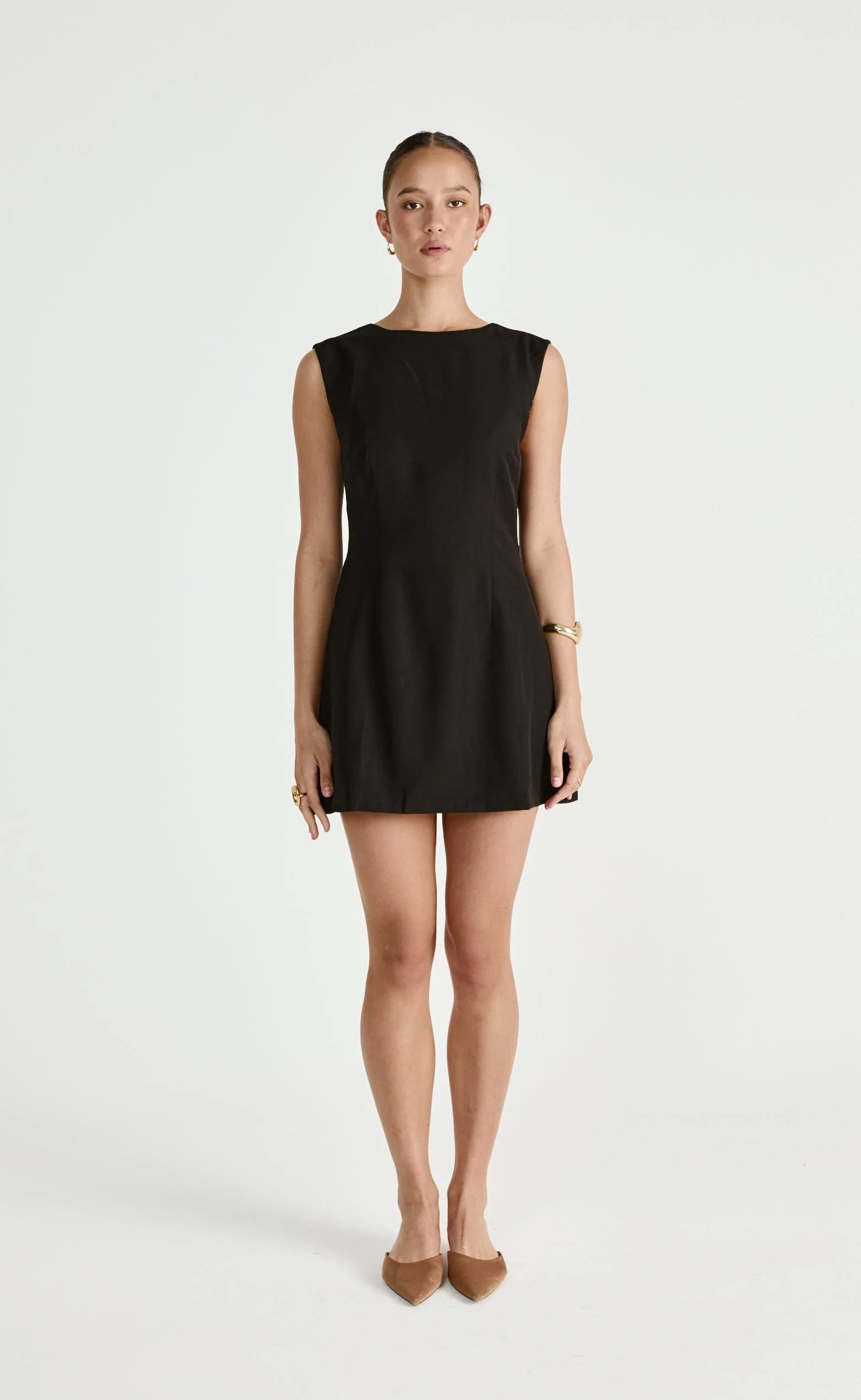 Cedric Mini Dress (Black)