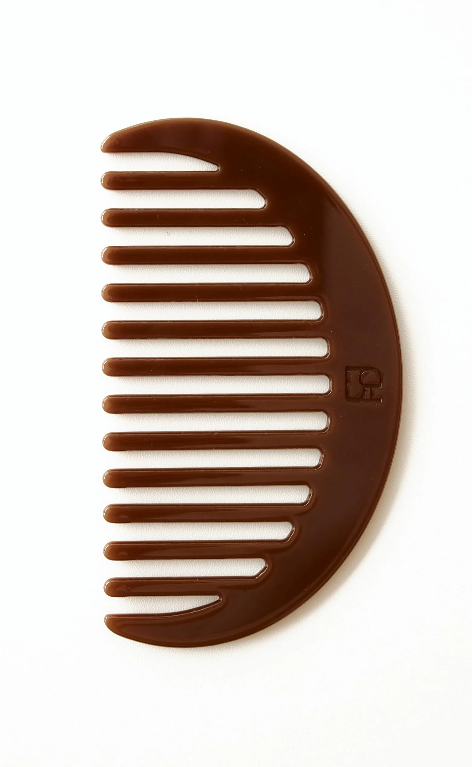 Charcoal Hair Comb (Chocolate)