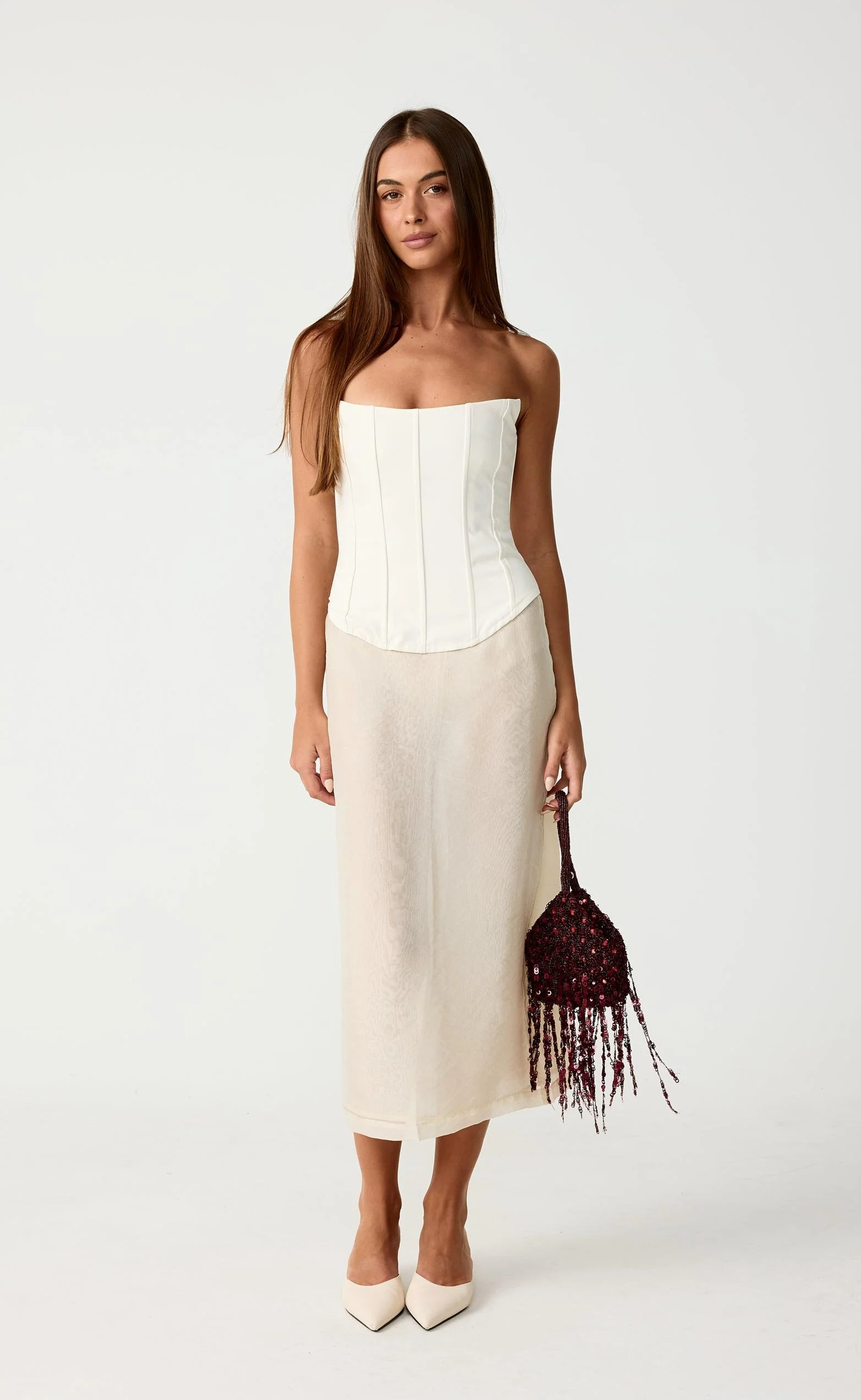City Lights Corset (Cream)