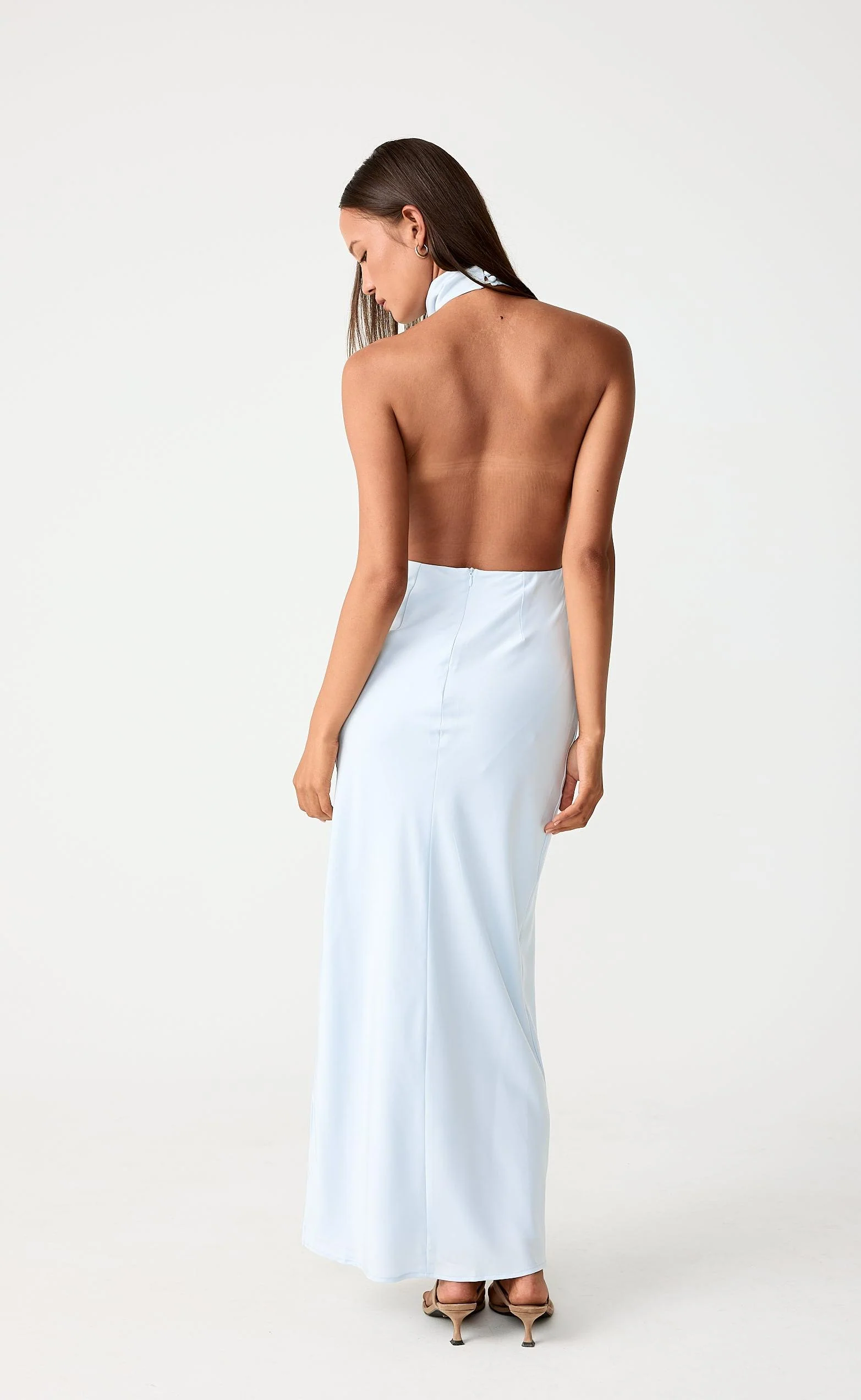Clara Maxi Dress (Ice Blue) - Image 2