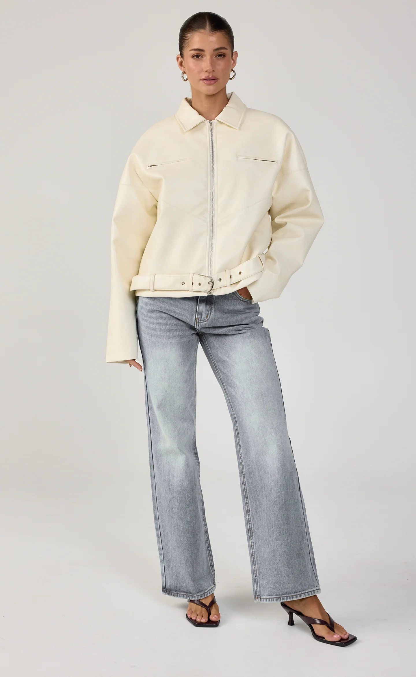 Coyote Jacket (Cream) - Image 2