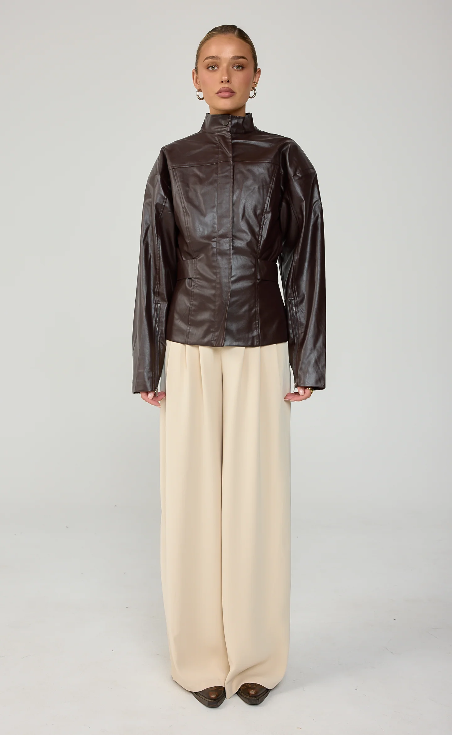 Daxon Jacket (Chocolate) - Image 3