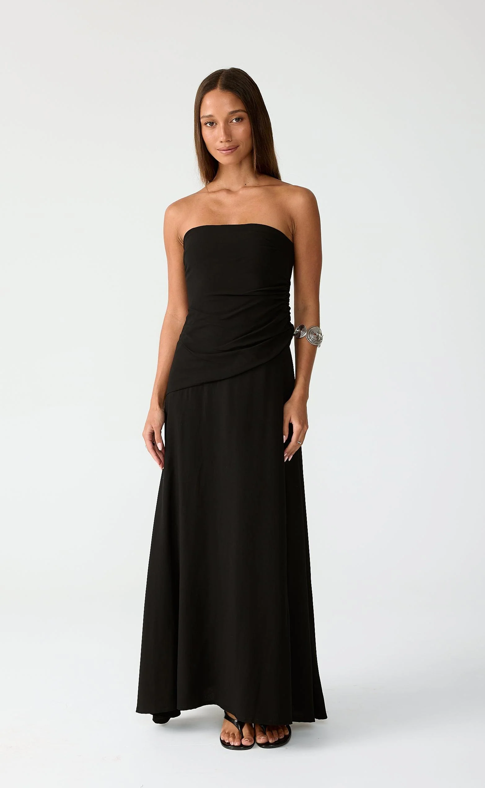 Doria Maxi Dress (Black)