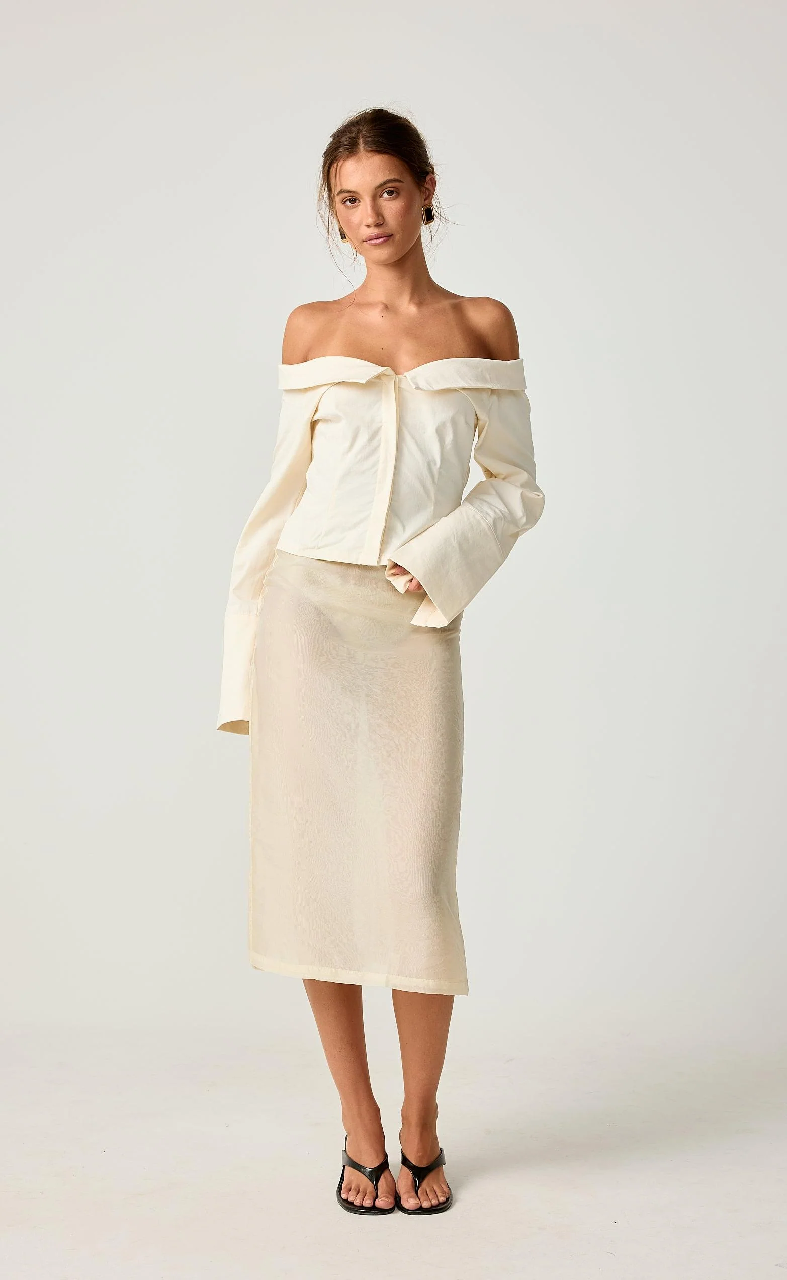 Edith Shirt (Cream)