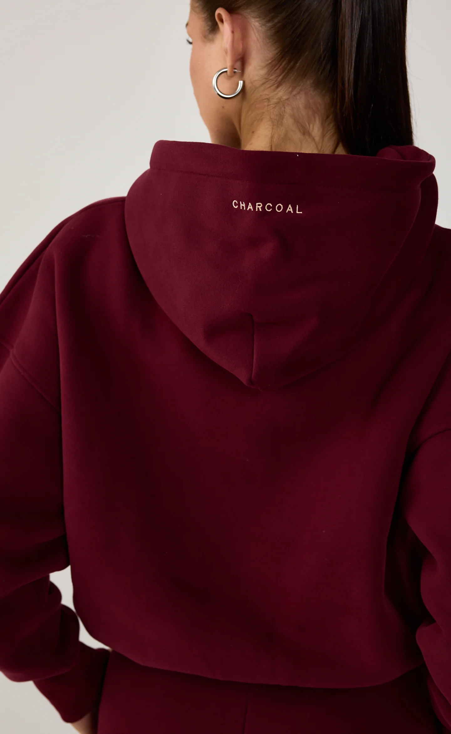 Elija Zip Hoodie (Plum) - Image 4