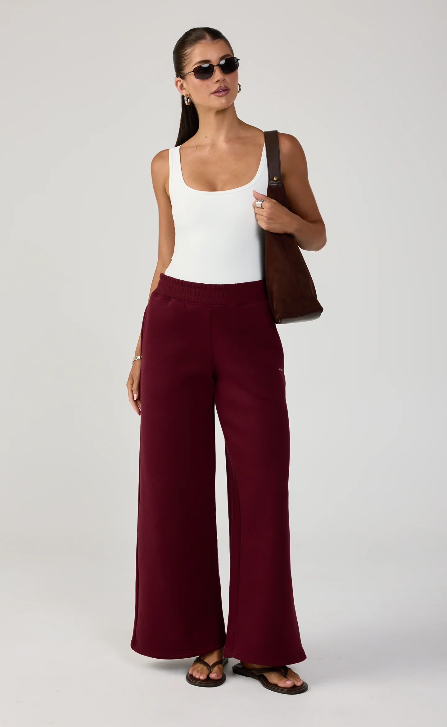 Elija Sweat Pants (Plum) - Image 5