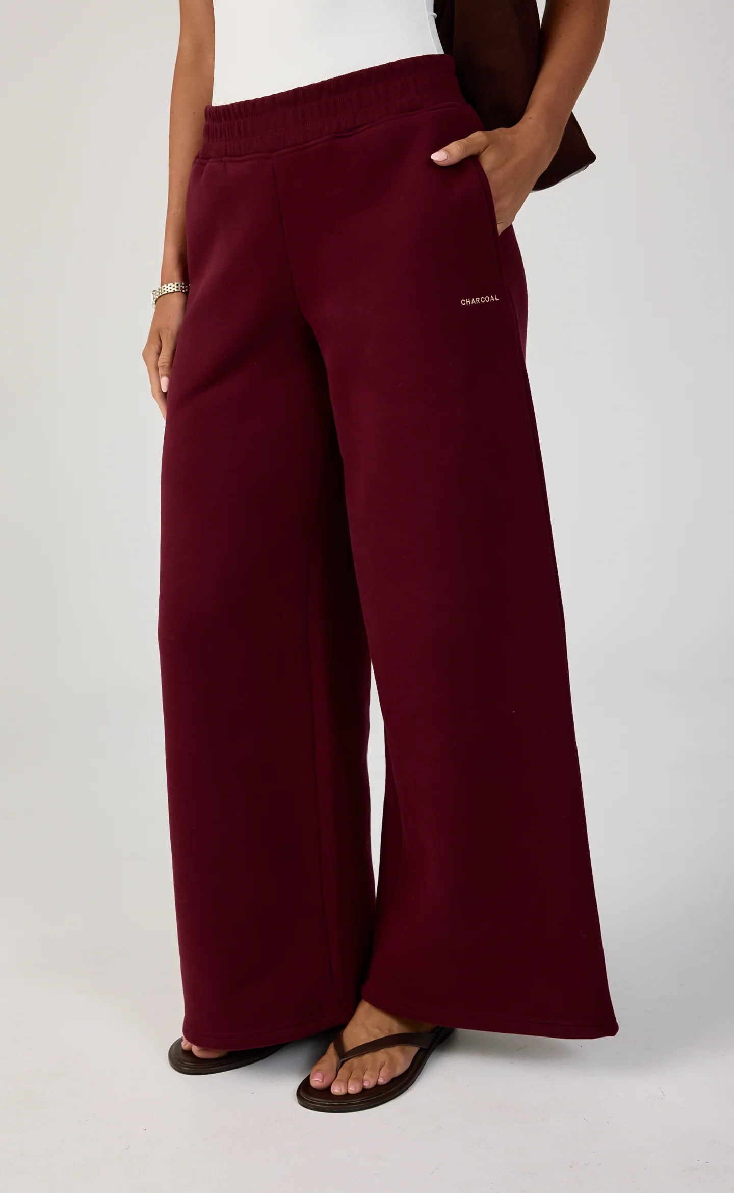Elija Sweat Pants (Plum) - Image 6
