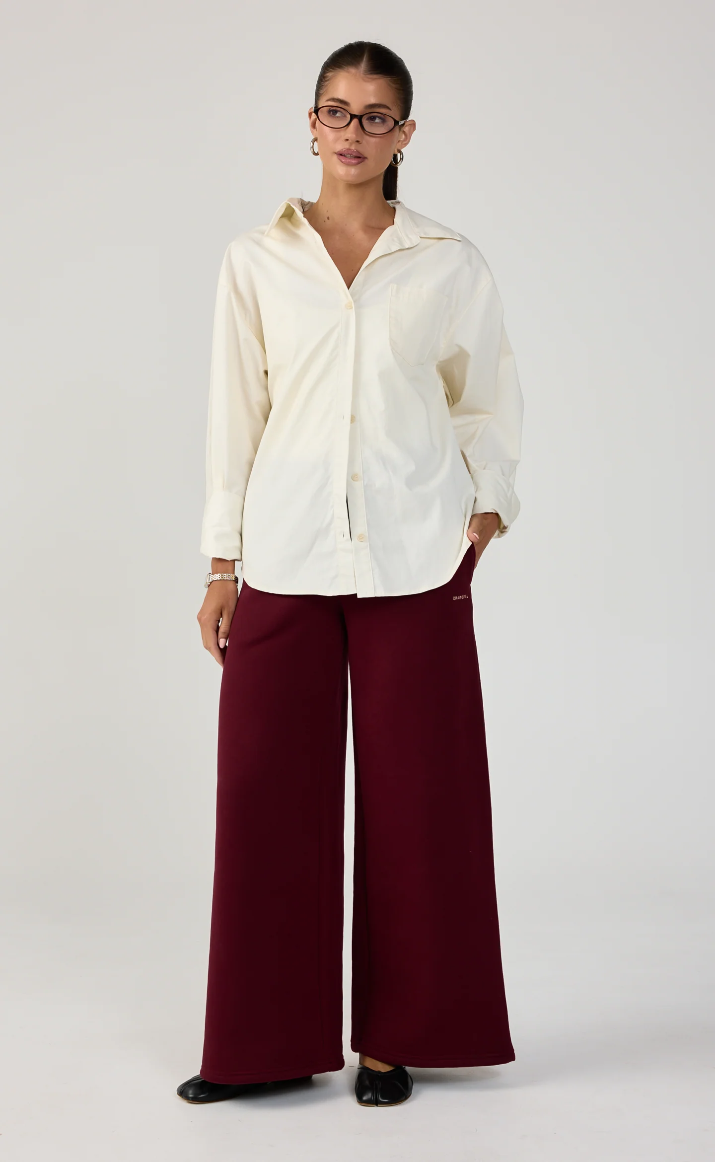 Elija Sweat Pants (Plum) - Image 7