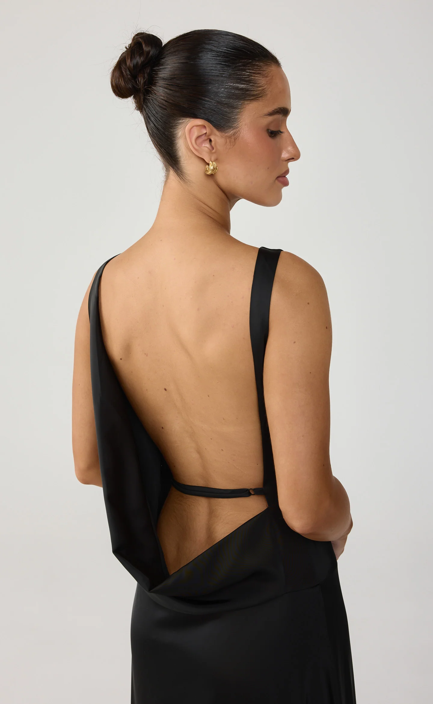 Ellison Maxi Dress (Black) - Image 5