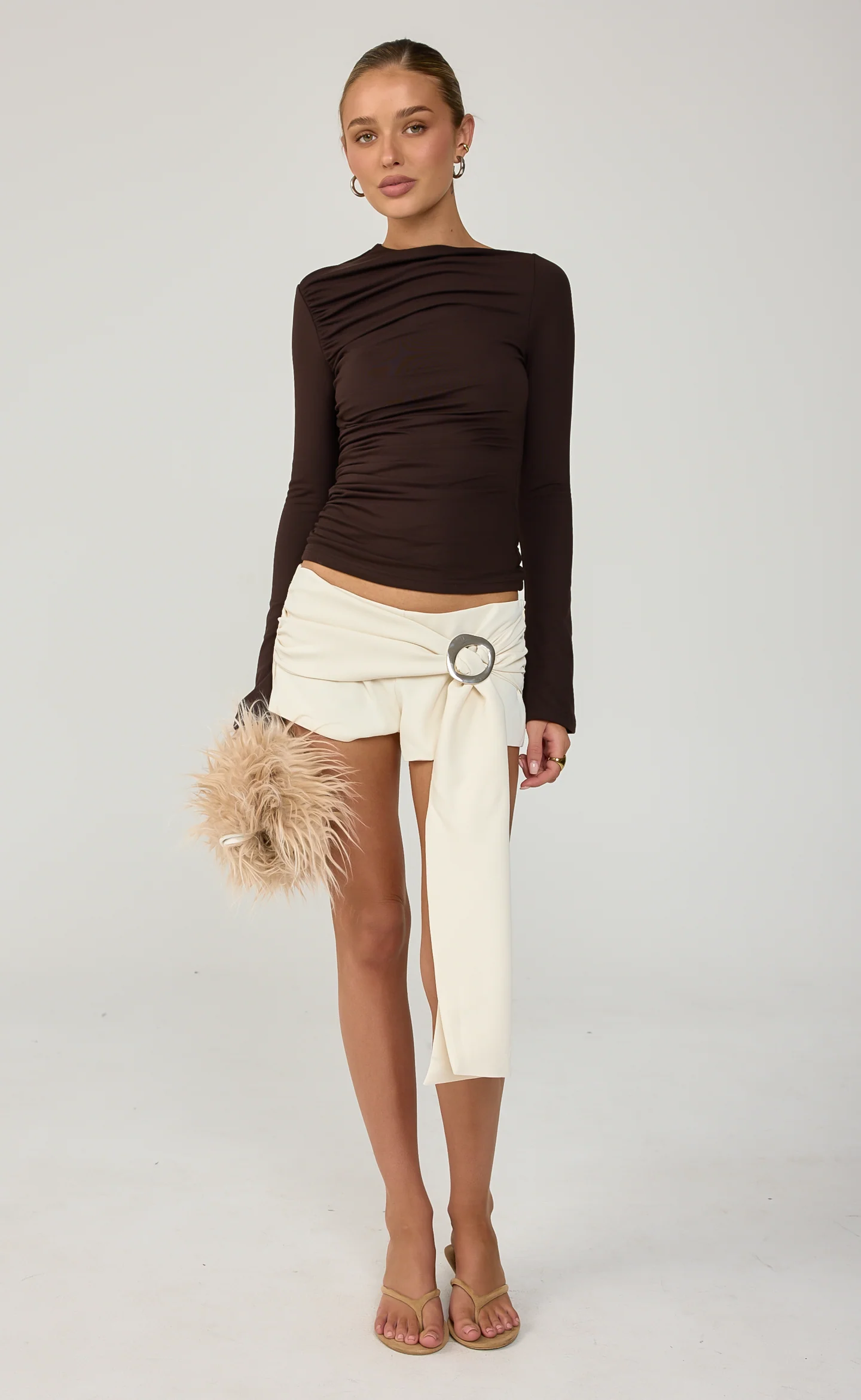 Elysse Top (Chocolate)