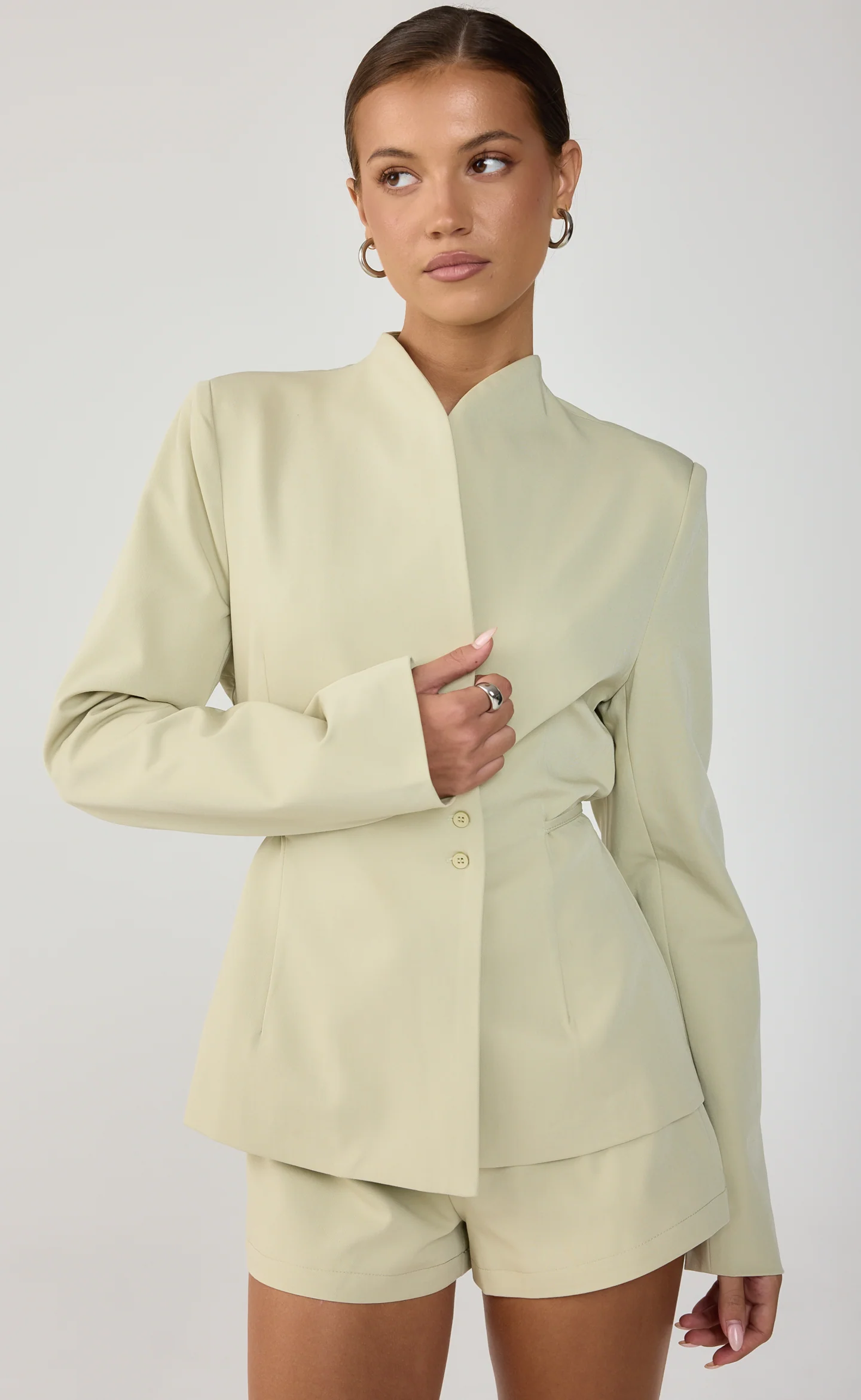 Fields Blazer (Sage) - Image 2