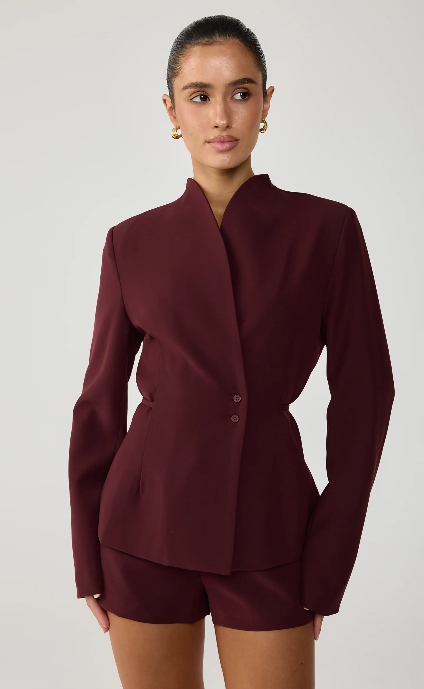 Fields Blazer (Wine) - Image 6