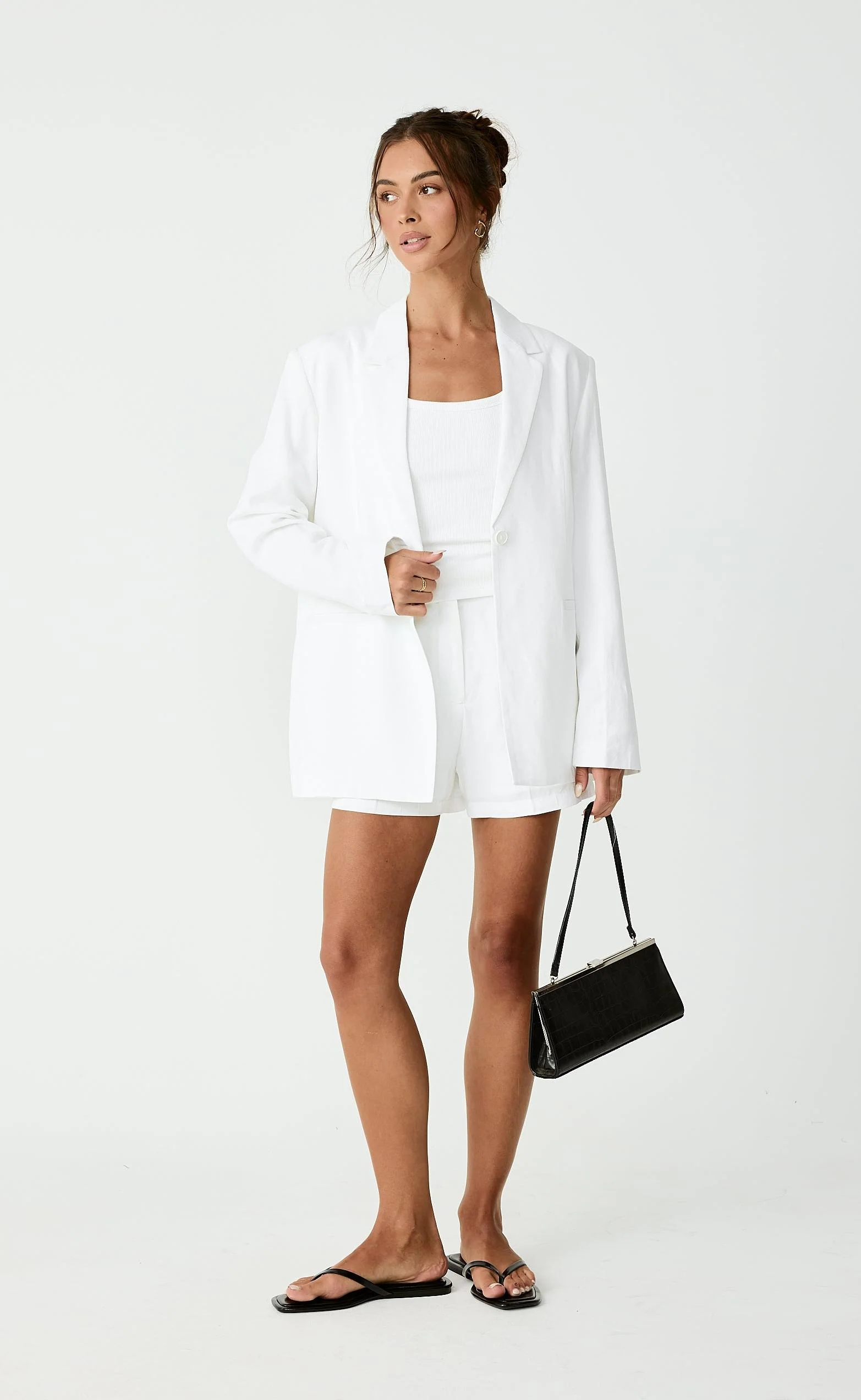Golden Hour Blazer (White) - Image 7