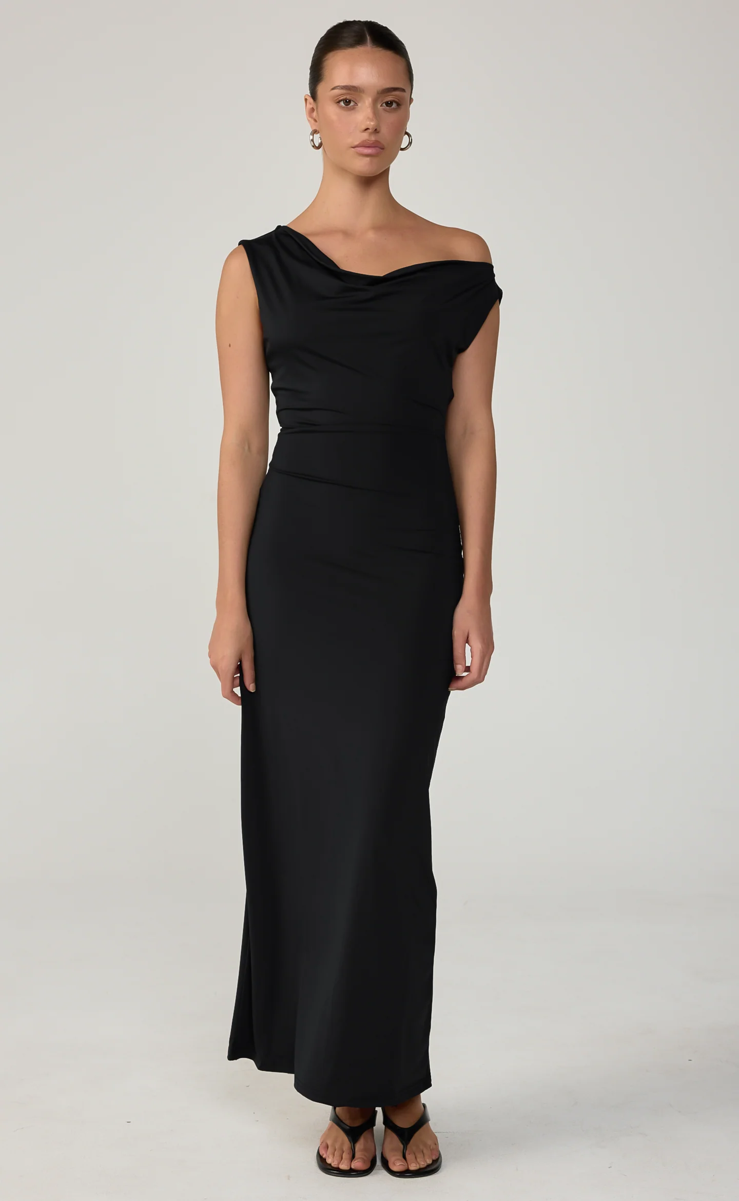 Granger Maxi Dress (Black) - Image 2