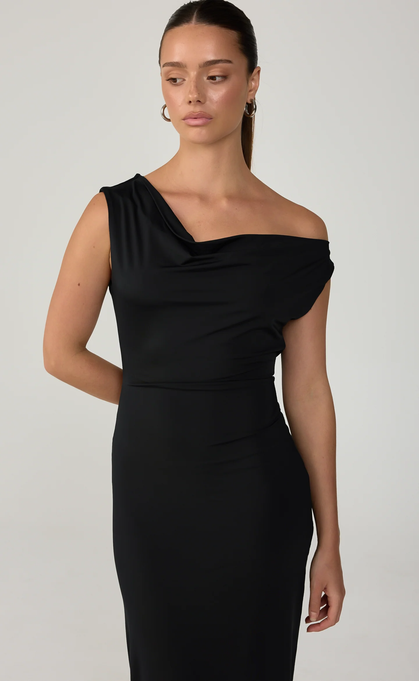 Granger Maxi Dress (Black) - Image 3