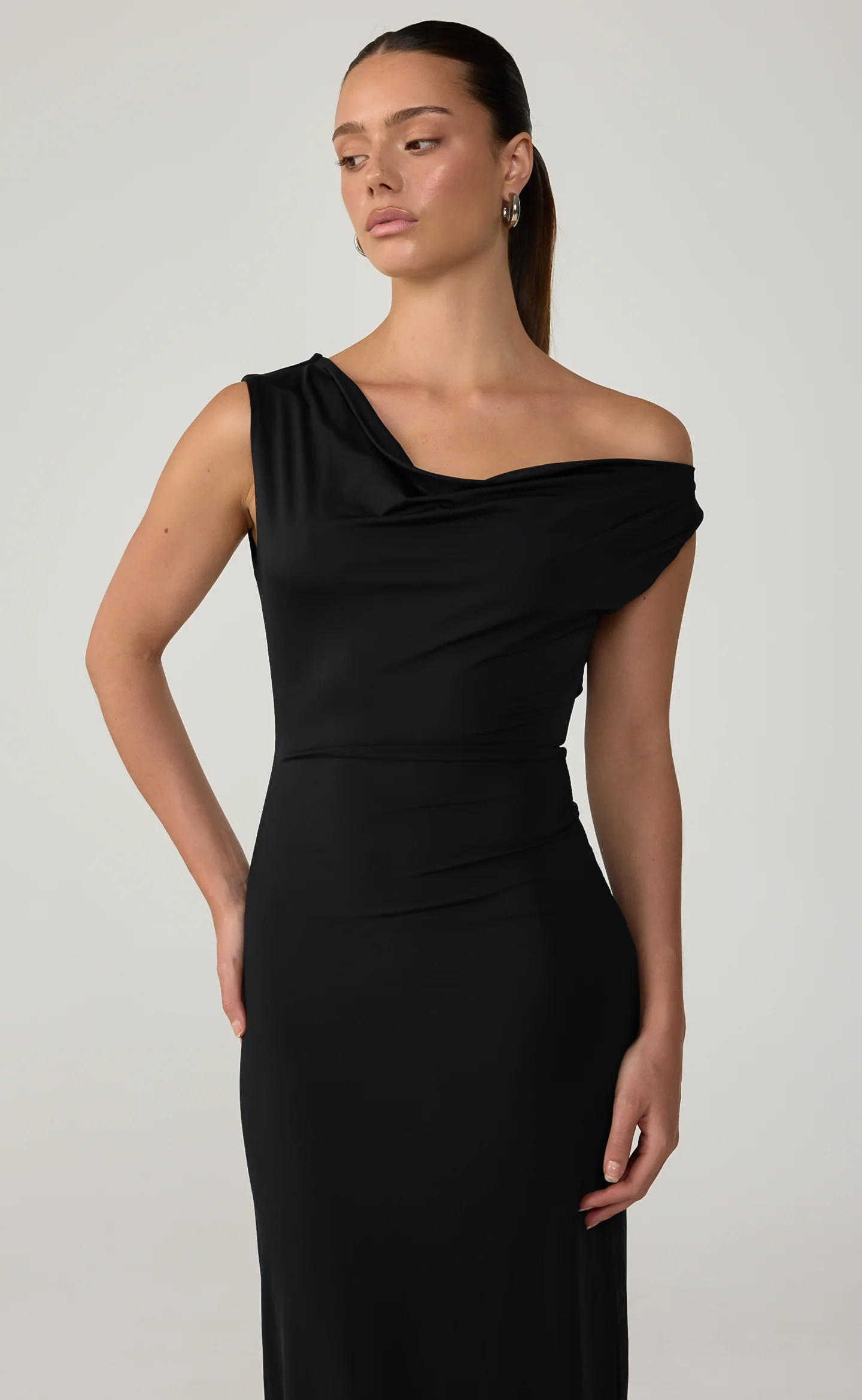 Granger Maxi Dress (Black) - Image 6