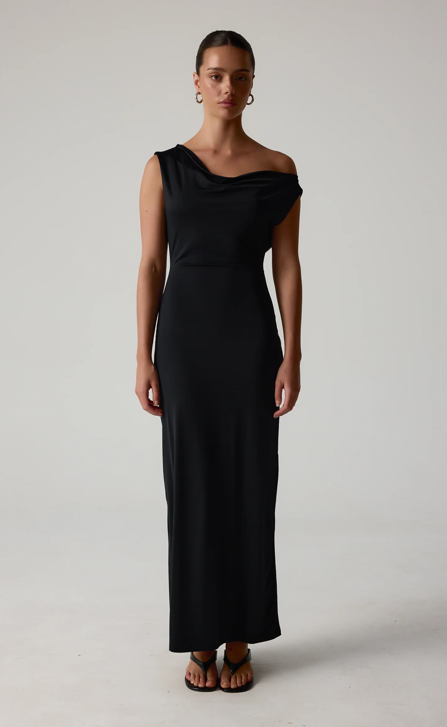 Granger Maxi Dress (Black) - Image 8