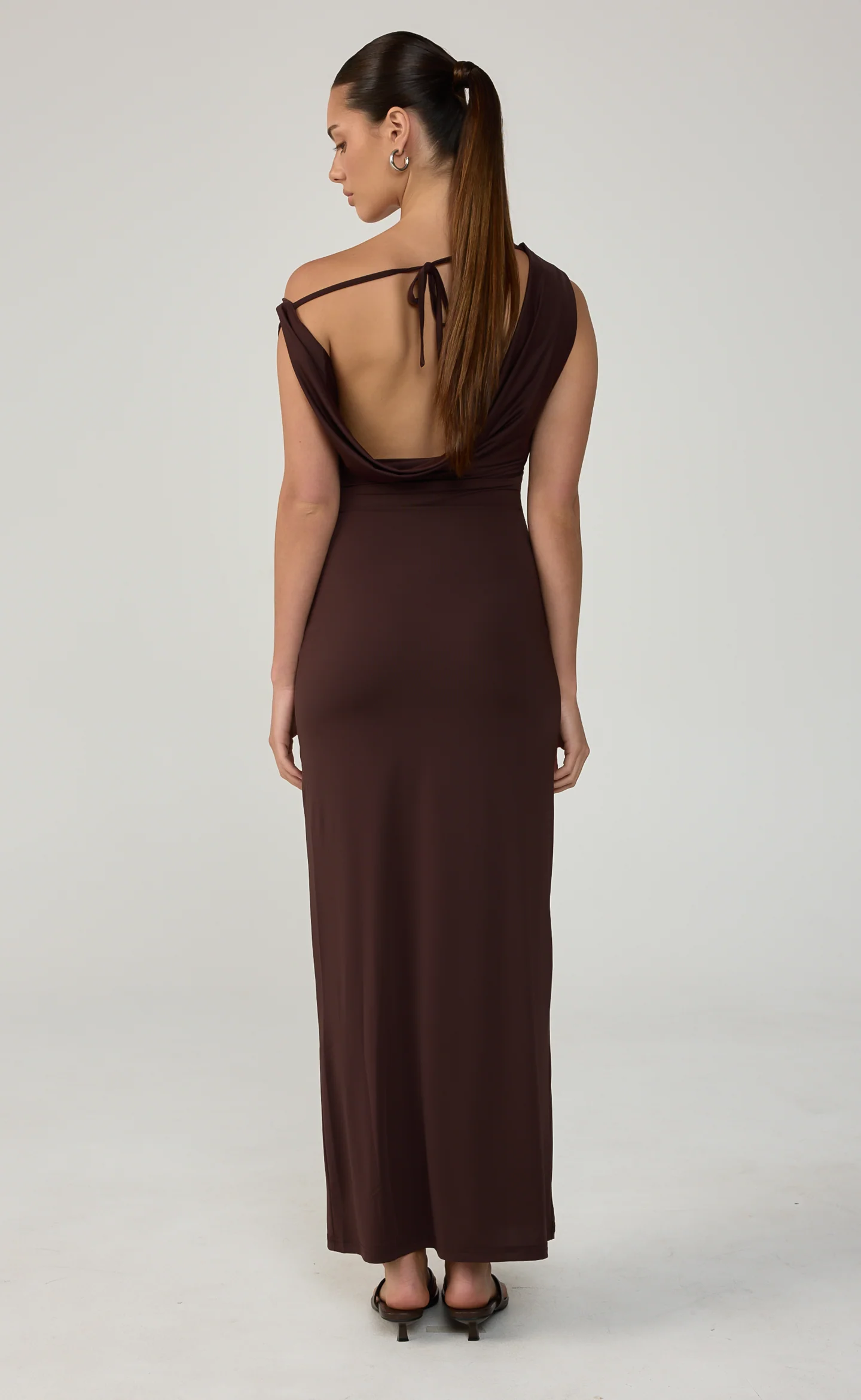 Granger Maxi Dress (Chocolate) - Image 5