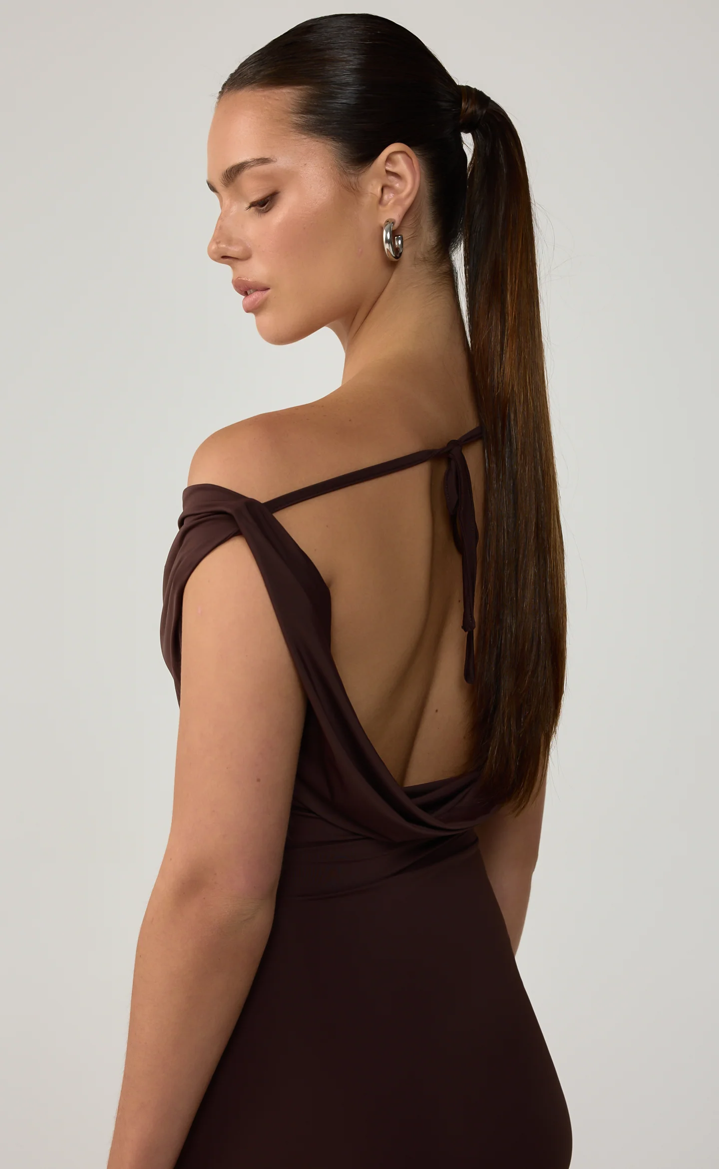 Granger Maxi Dress (Chocolate) - Image 6