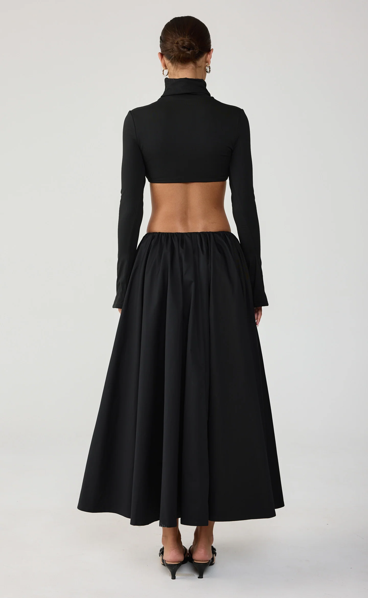 Herlow Maxi Skirt (Black) - Image 5