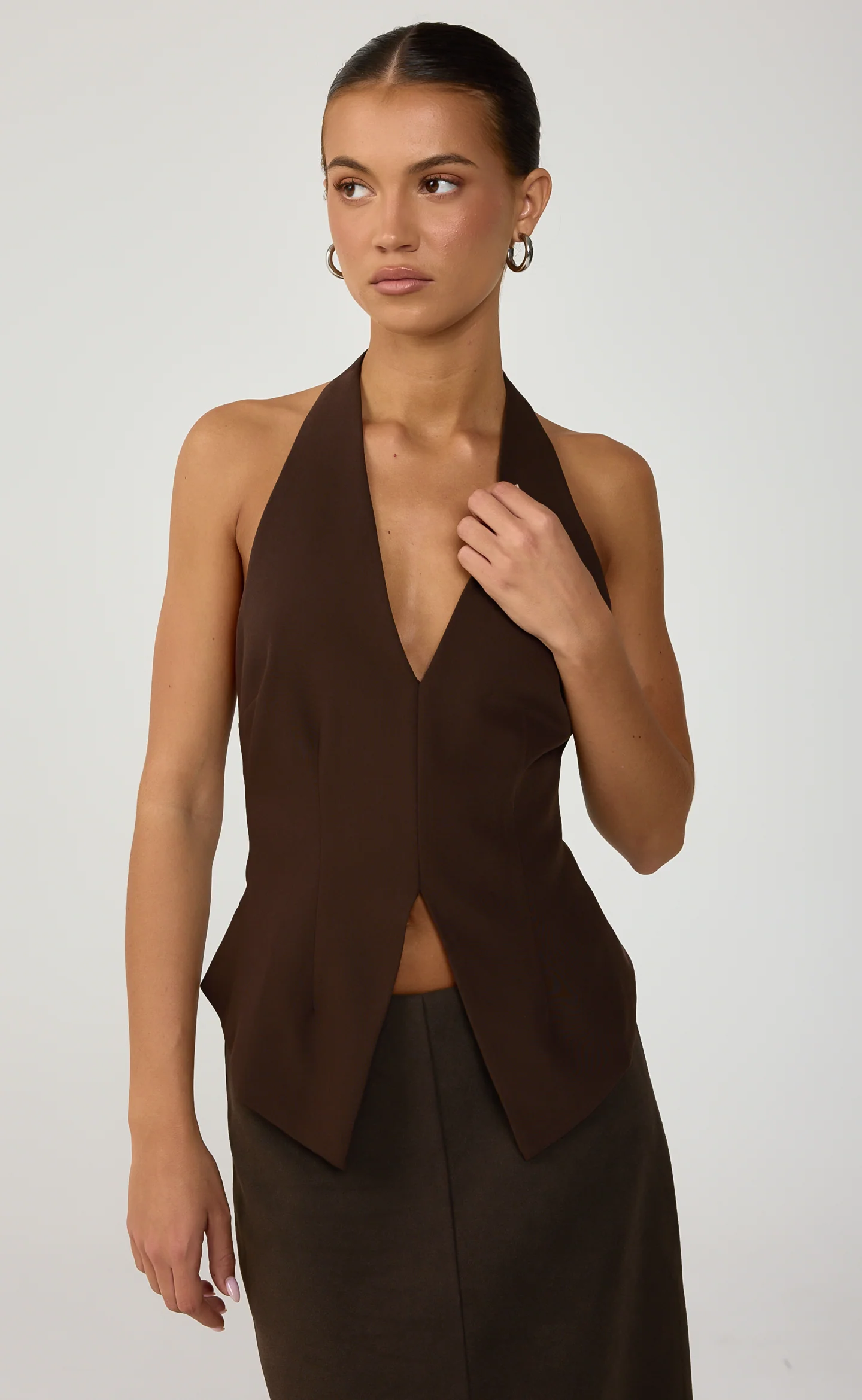 Ivora Top (Chocolate) - Image 6