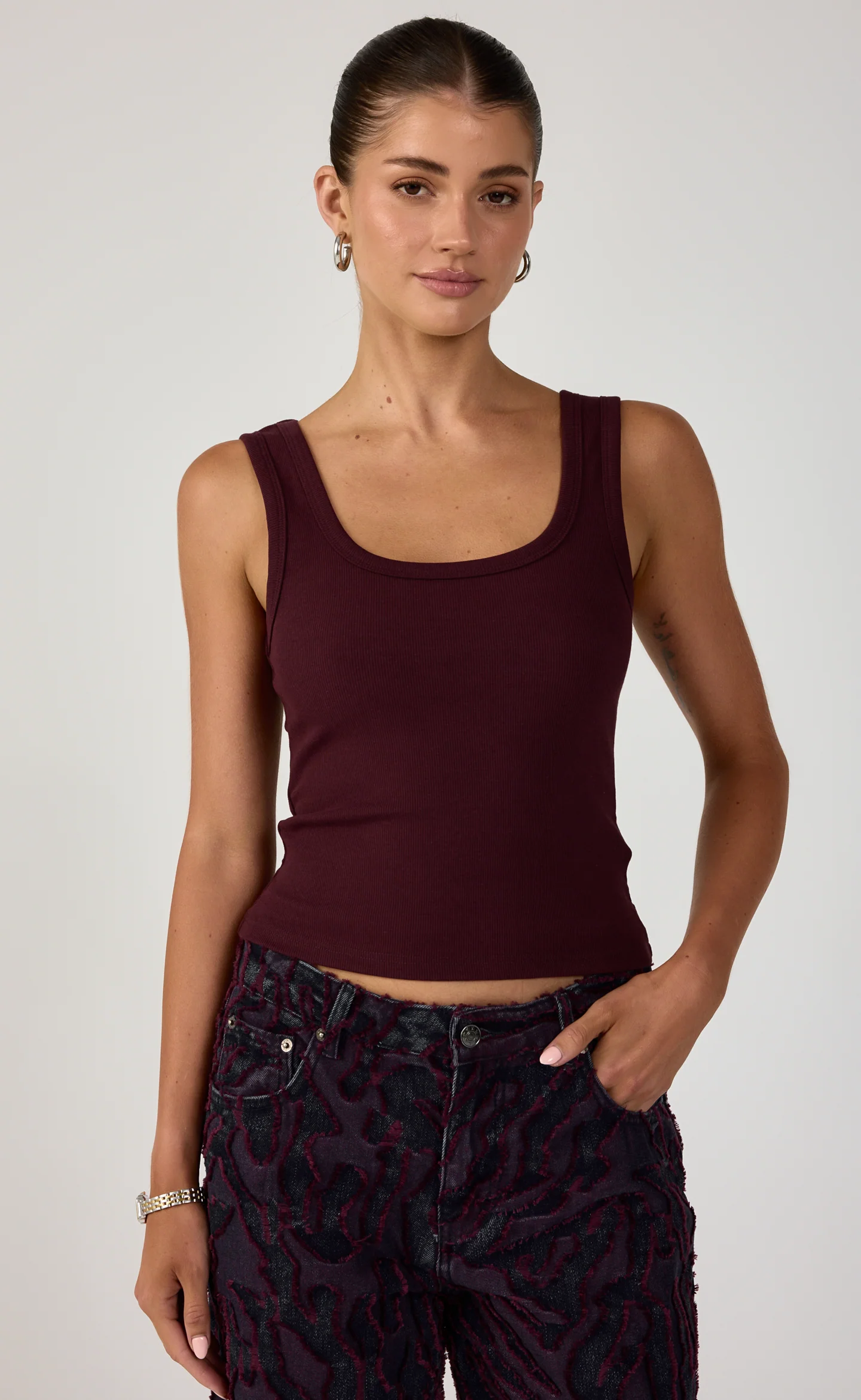 Jayden Tank (Plum)