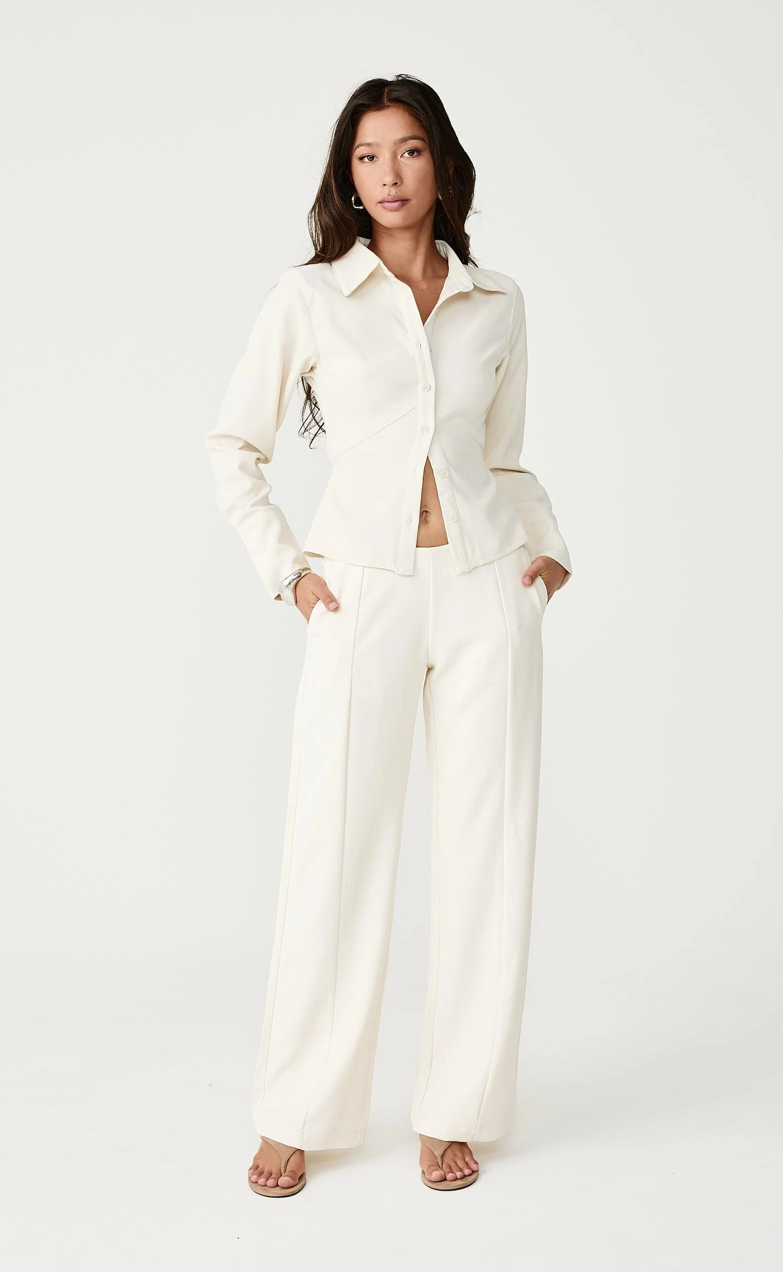 Kalla Pants (Cream)
