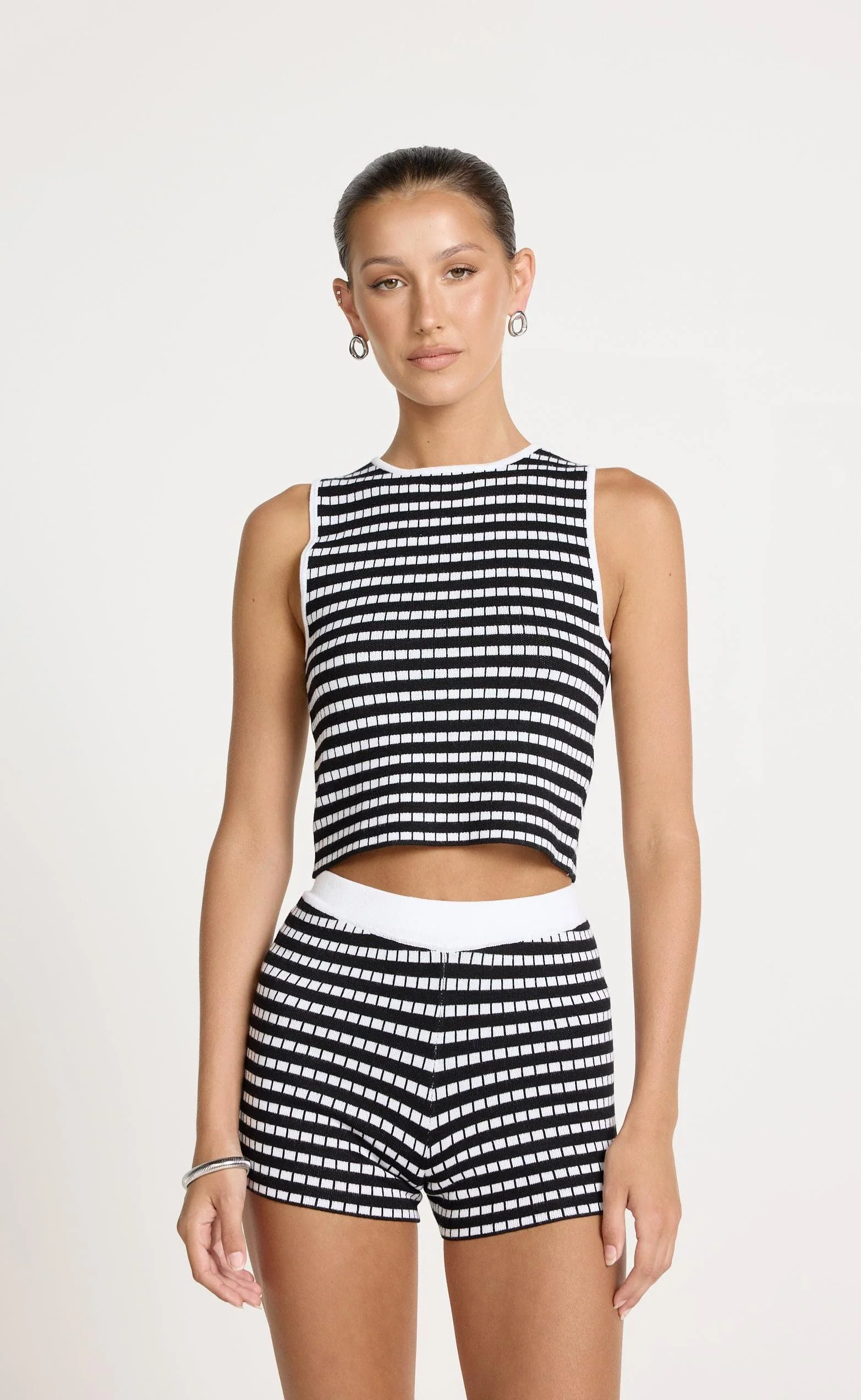 Kika Top (Black/White) - Image 2