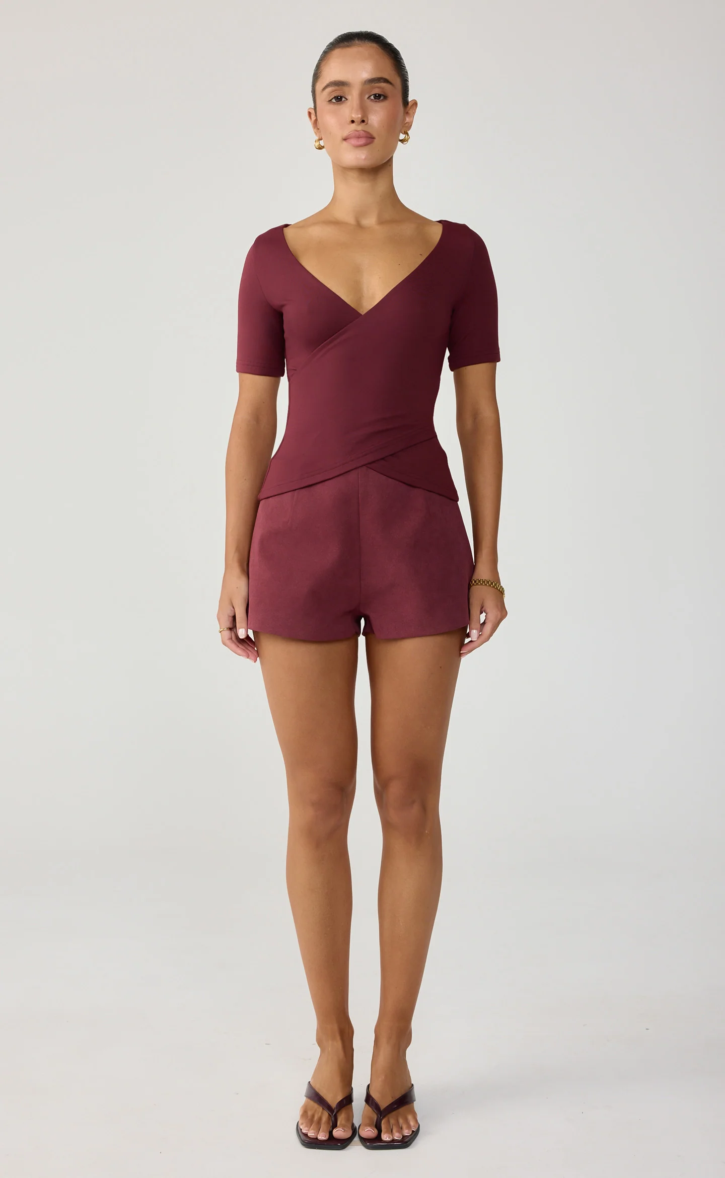 Knightly Shorts (Sangria)