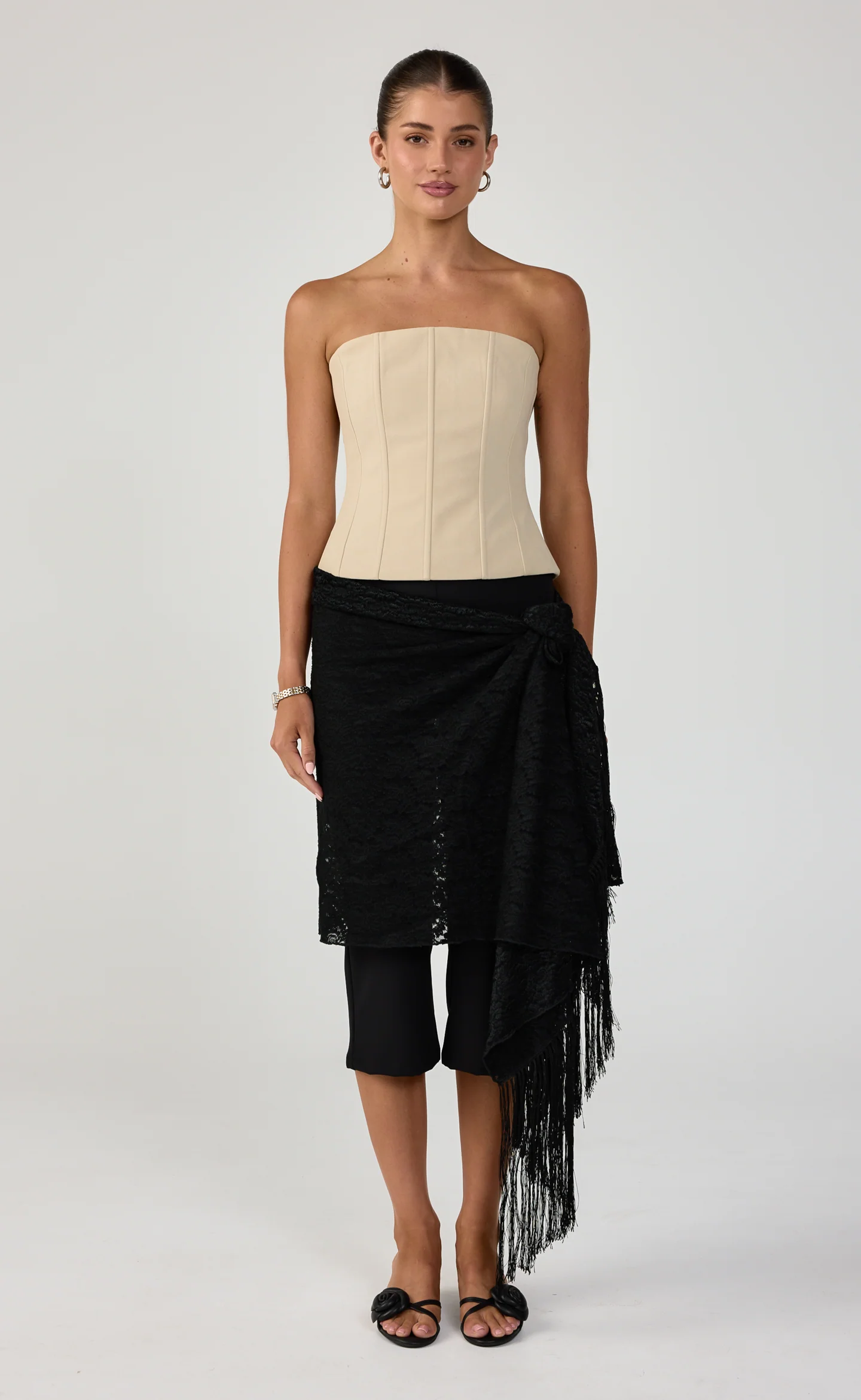 Lincoln Corset (Dark Oat)
