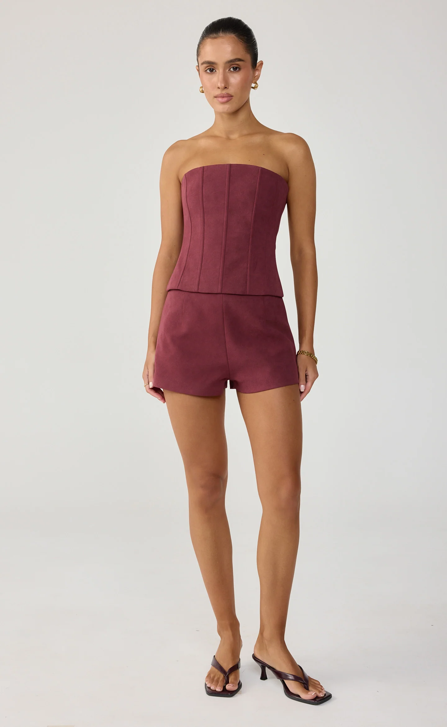 Lincoln Corset (Sangria) - Image 2