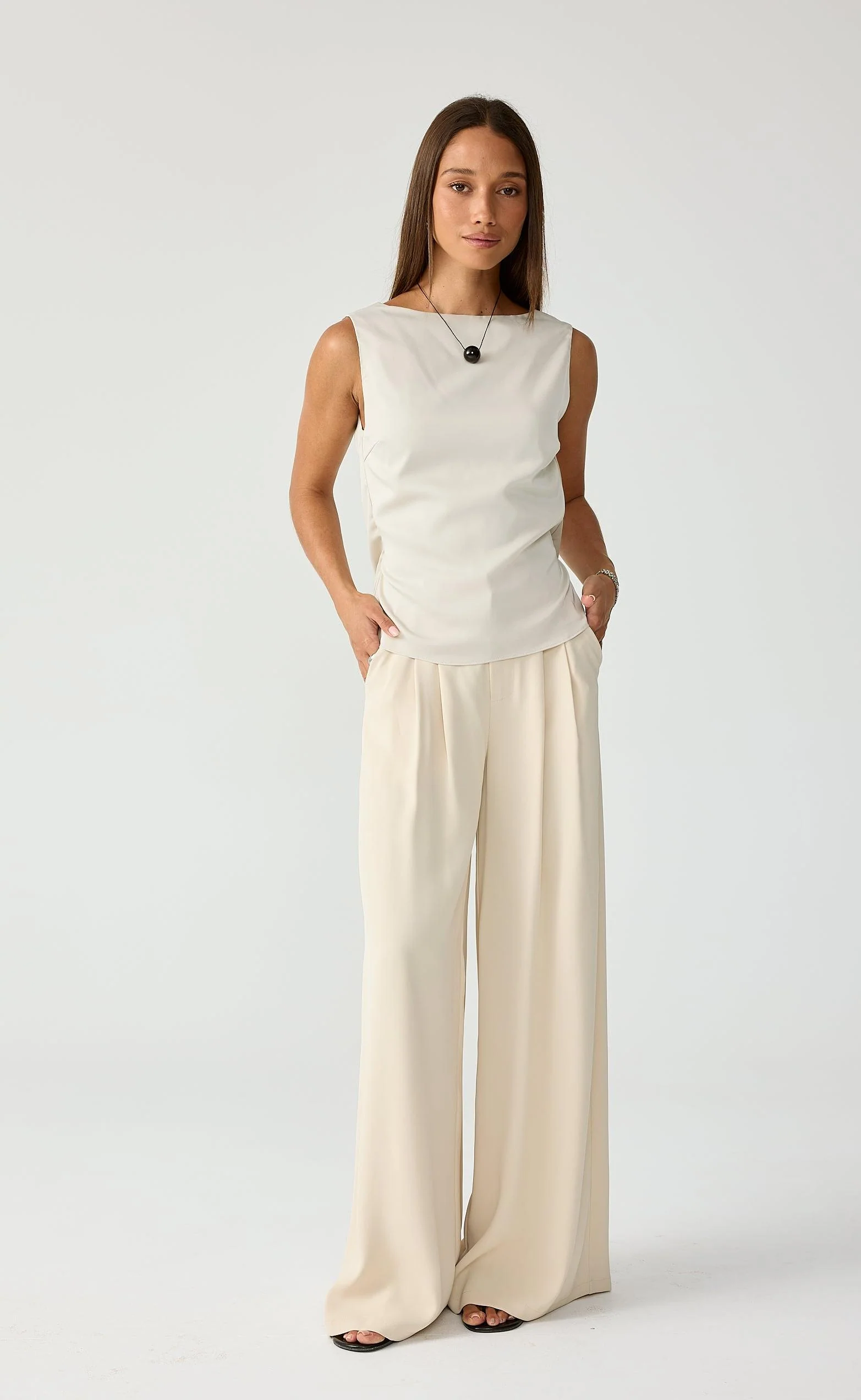 Lyria Pants (Oat) - Image 8