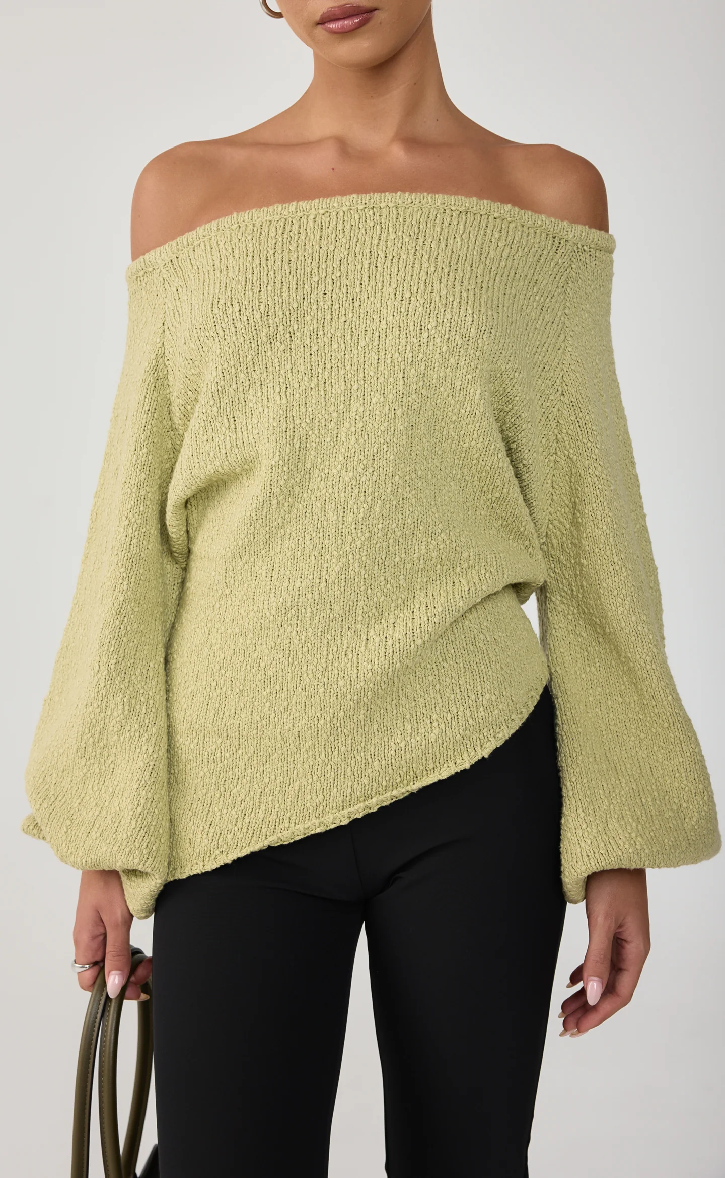 Margot Jumper (Sage) - Image 2