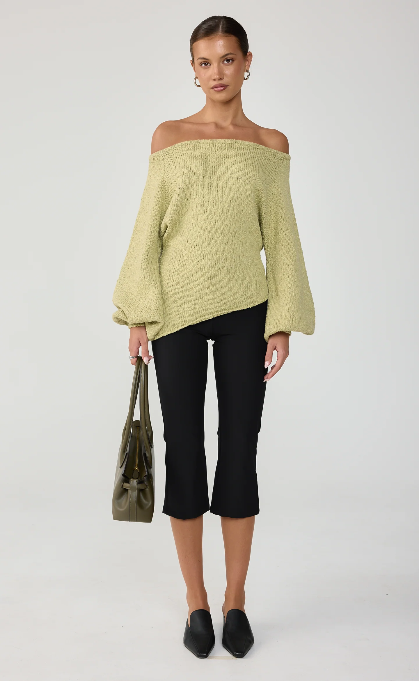 Margot Jumper (Sage) - Image 6