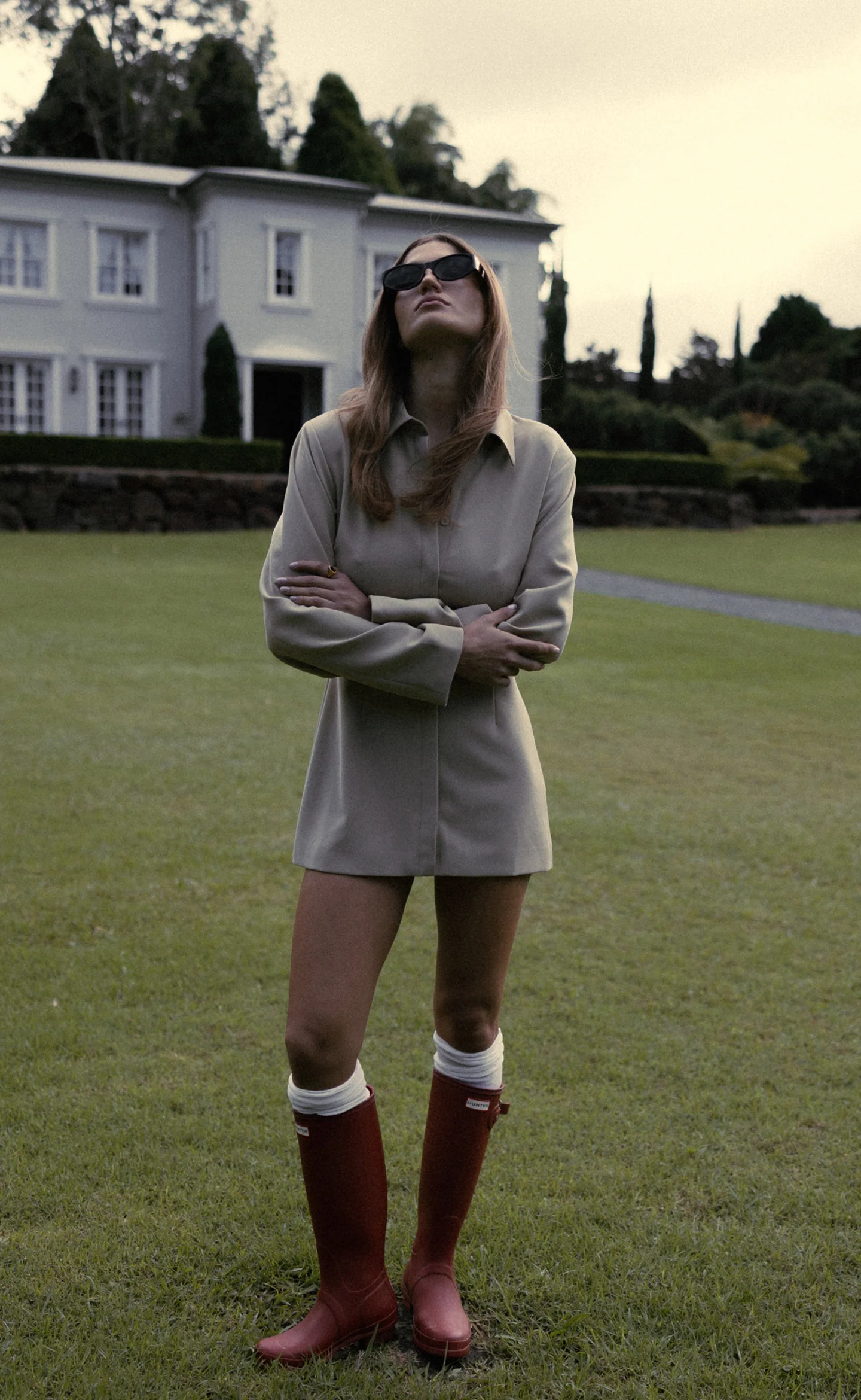 Mariella Mini Dress (Honey) - Image 4