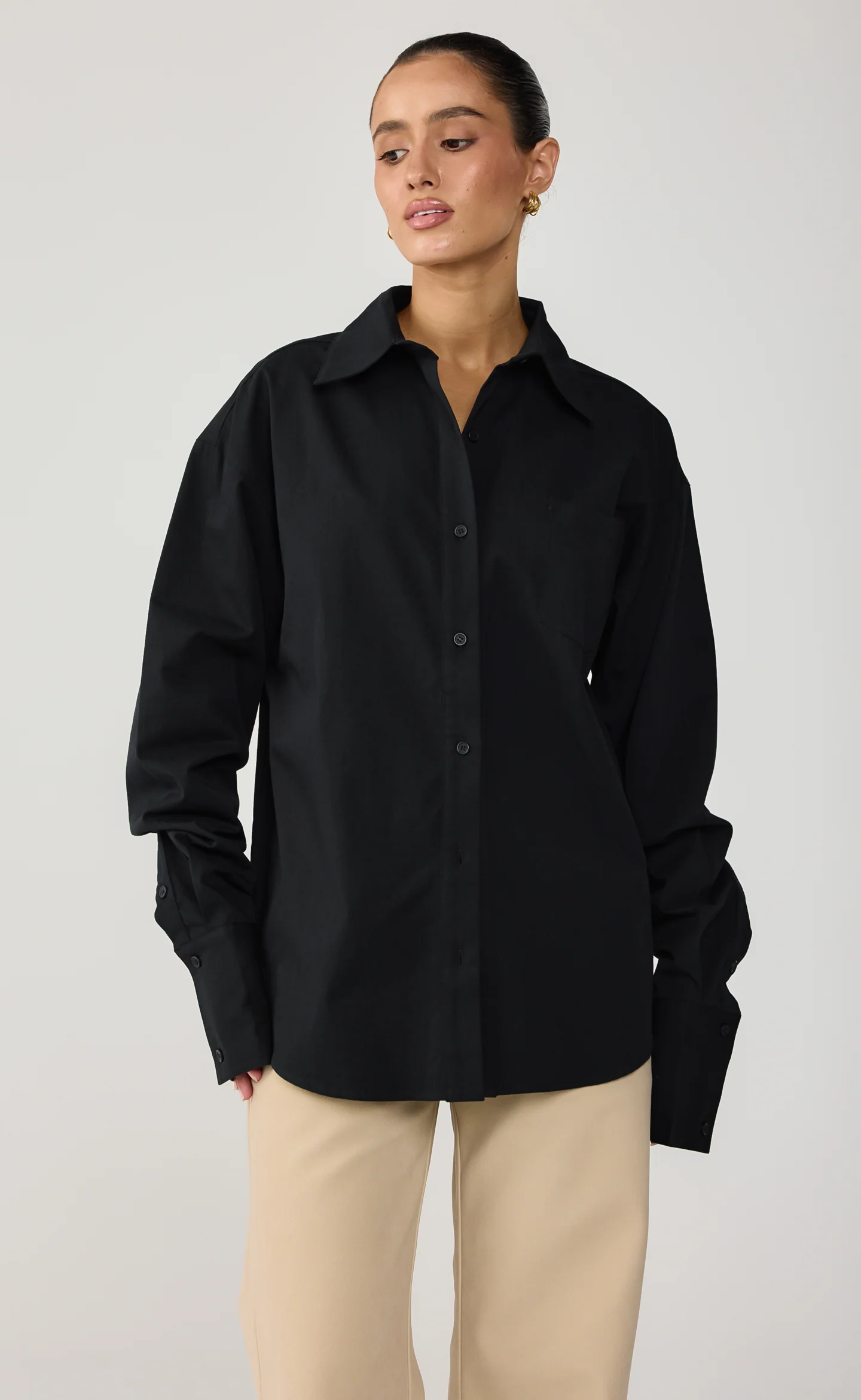 Mike Shirt (Black) - Image 7