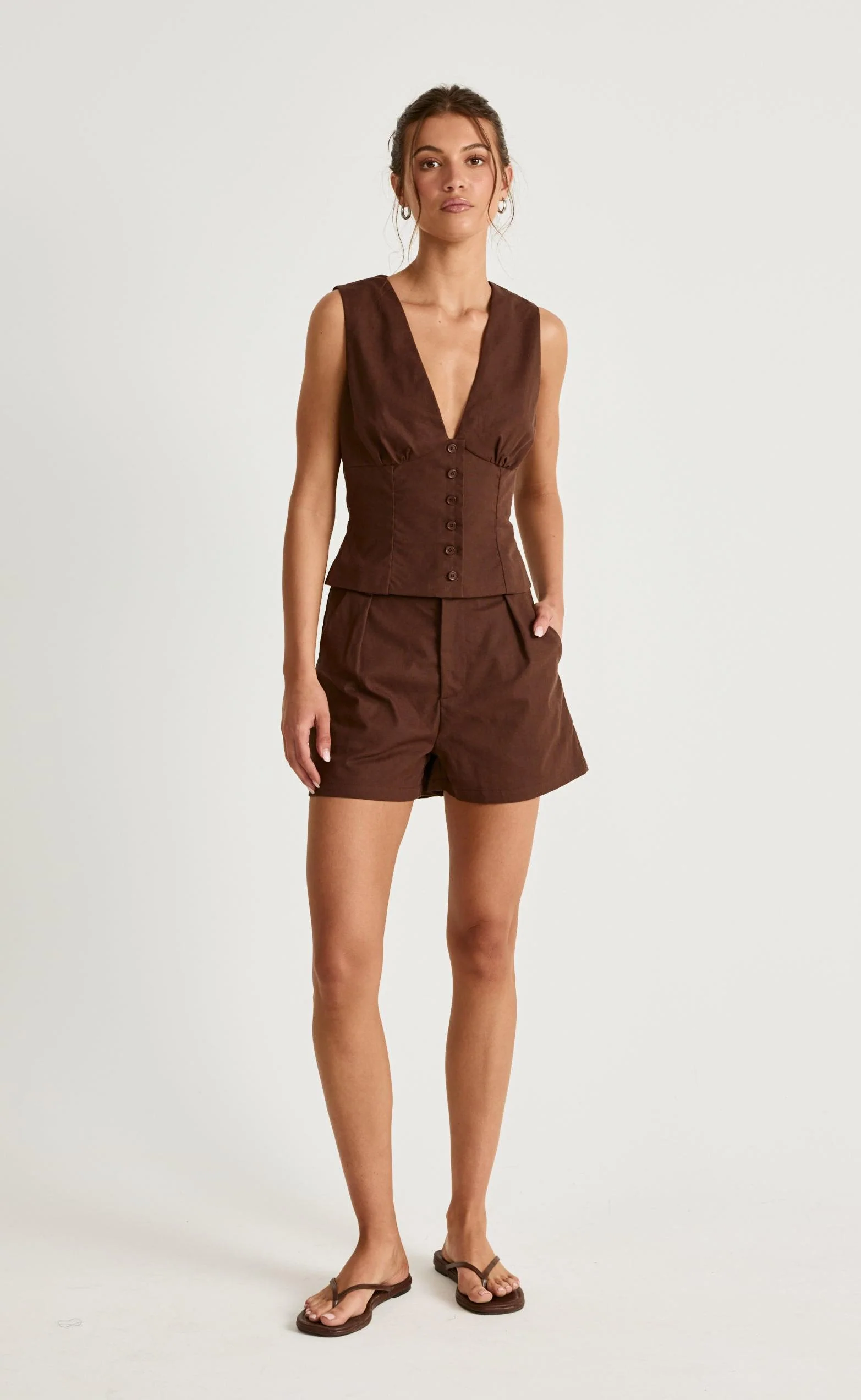 Nautical Shorts (Chocolate)