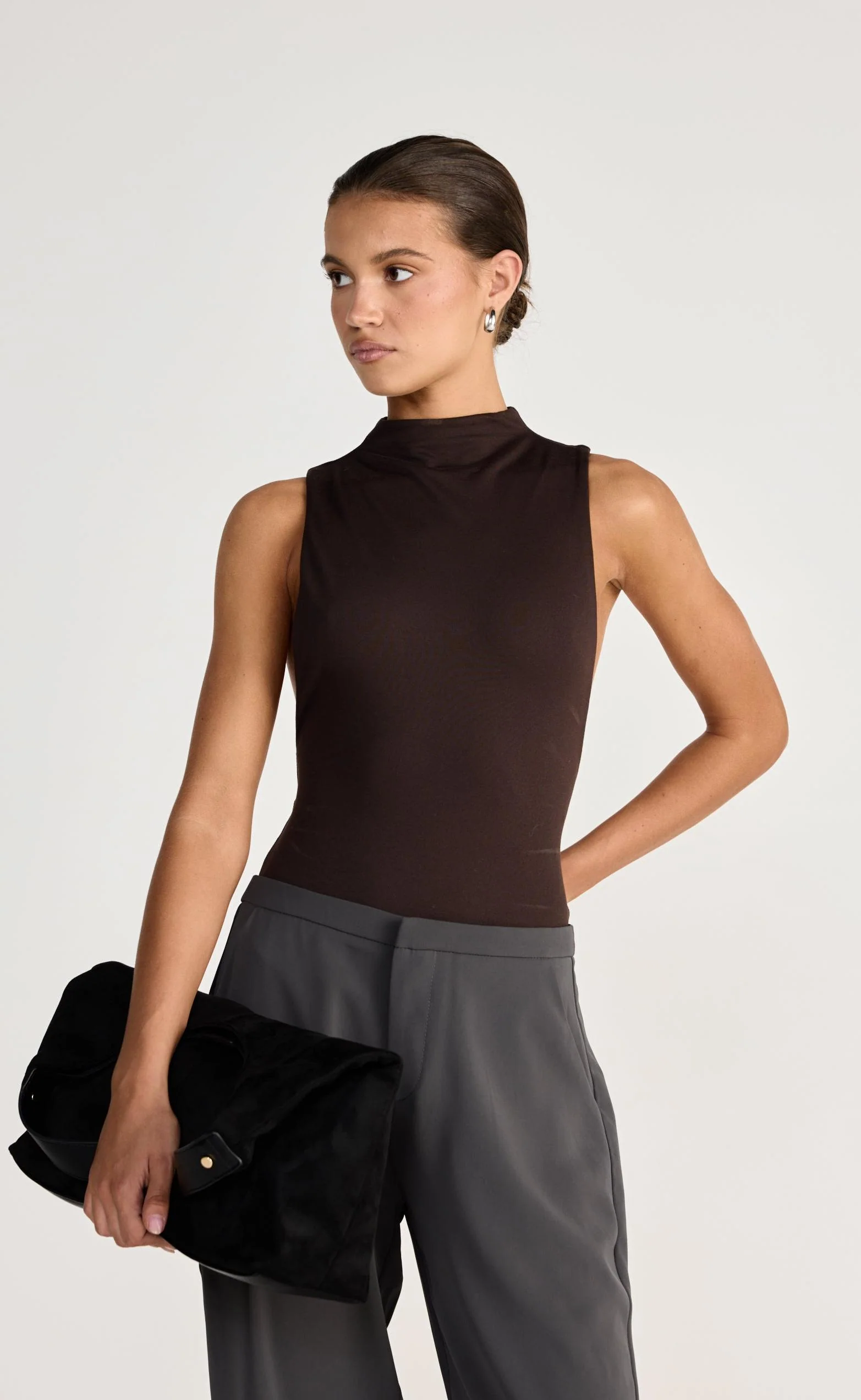 Oren Bodysuit (Chocolate)