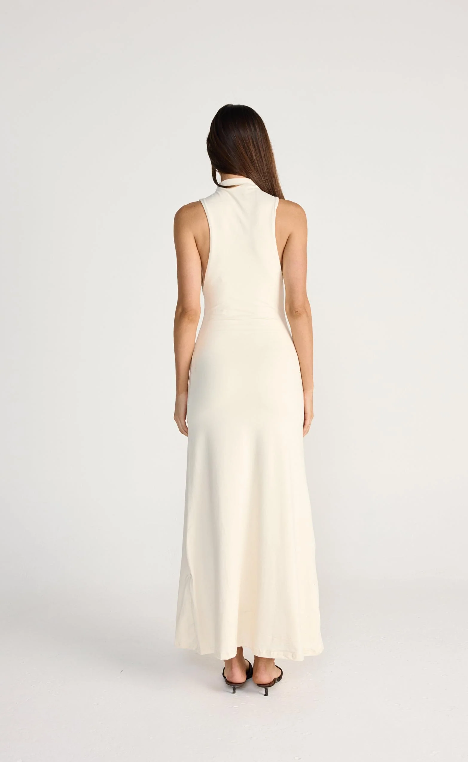 Oren Maxi Dress (Oat) - Image 5