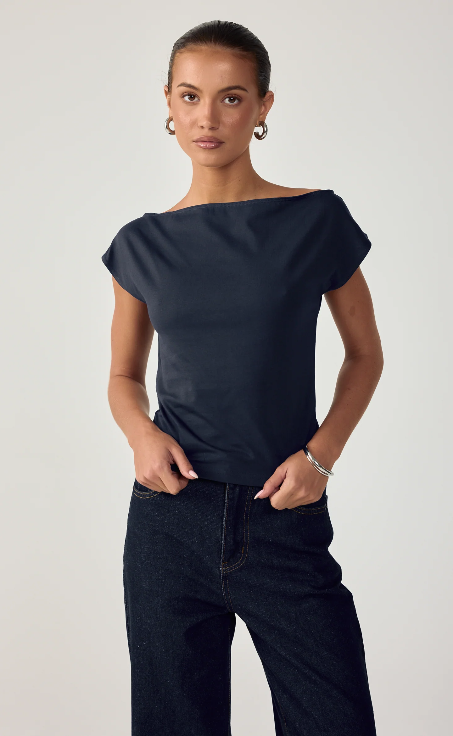 Oslo Top (Navy)