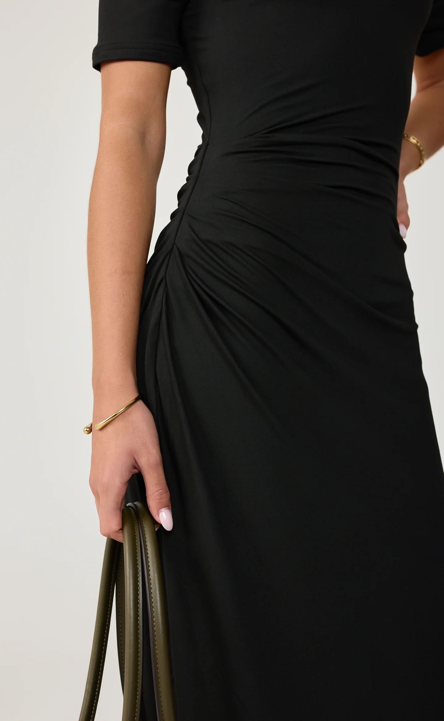 Piper Maxi Dress (Black) - Image 3